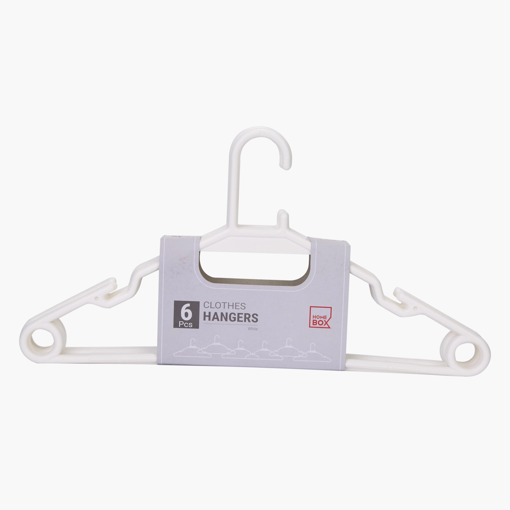 علّاقات ملابس بريما - طقم من 6 قطعة-hbxhomeware-bathandlaundry-clothesdryingracks-image-3