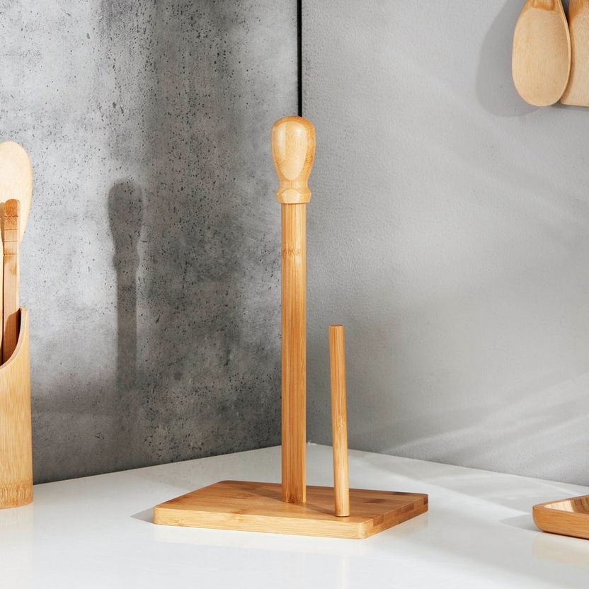 Bamboo Napkin Holder-Kitchen Racks and Holders-image-1