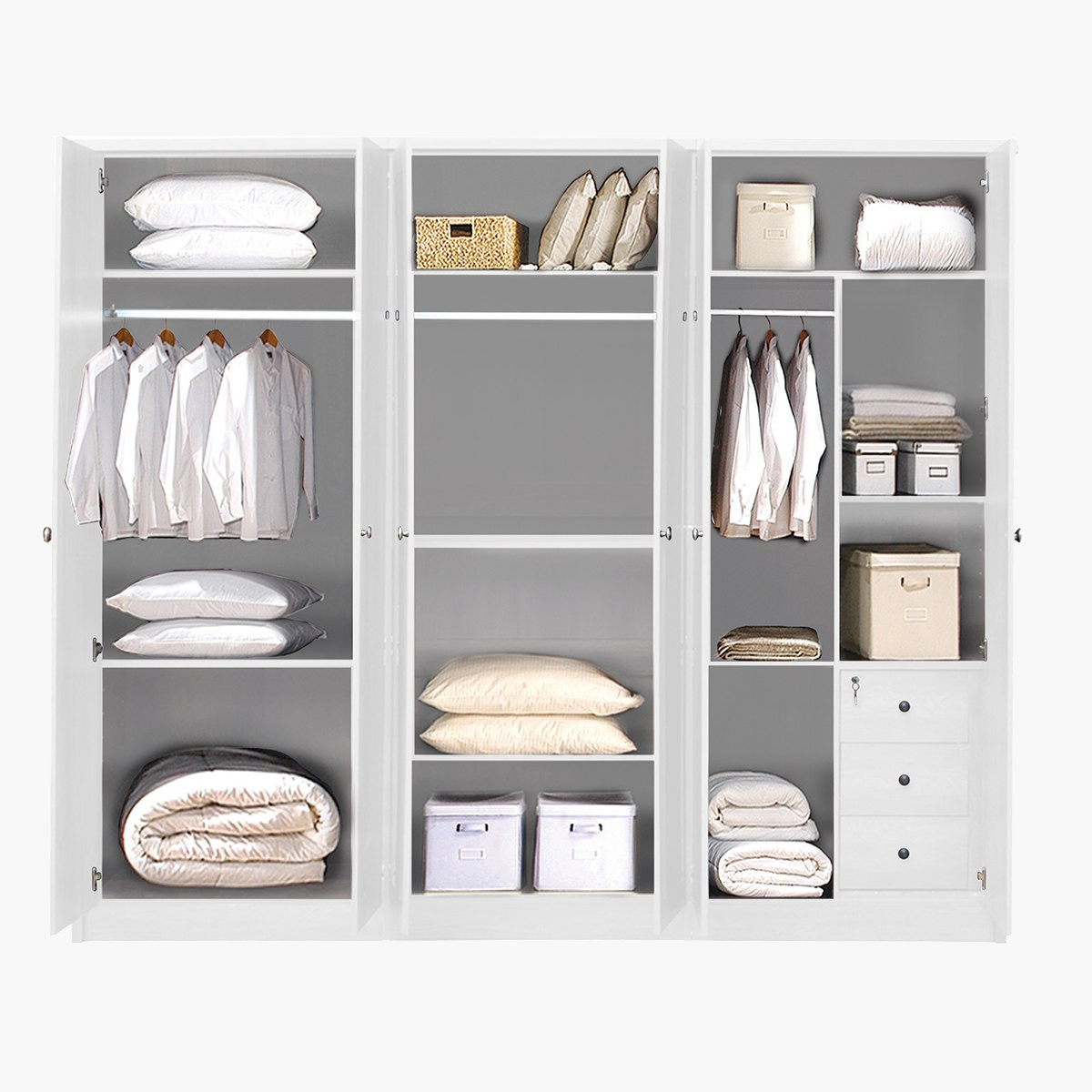 خزانة بستة أبواب ومرآتين من مونتويا-hbxfurniture-wardrobes-image-3