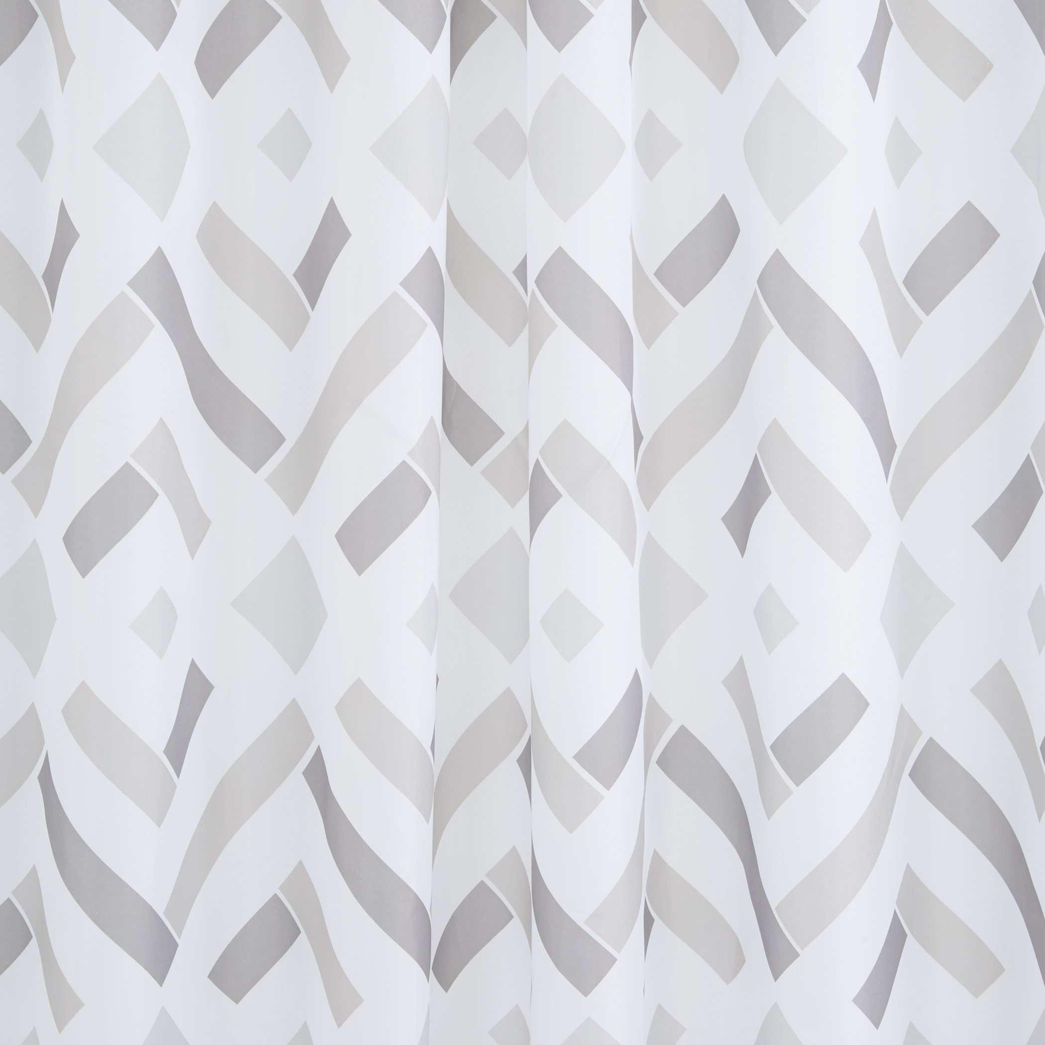 ستارة حمام بطبعات مع 12 خطاف تعليق سايروس - 180x180 سم-hbxhomeware-hbxbathroom-image-3