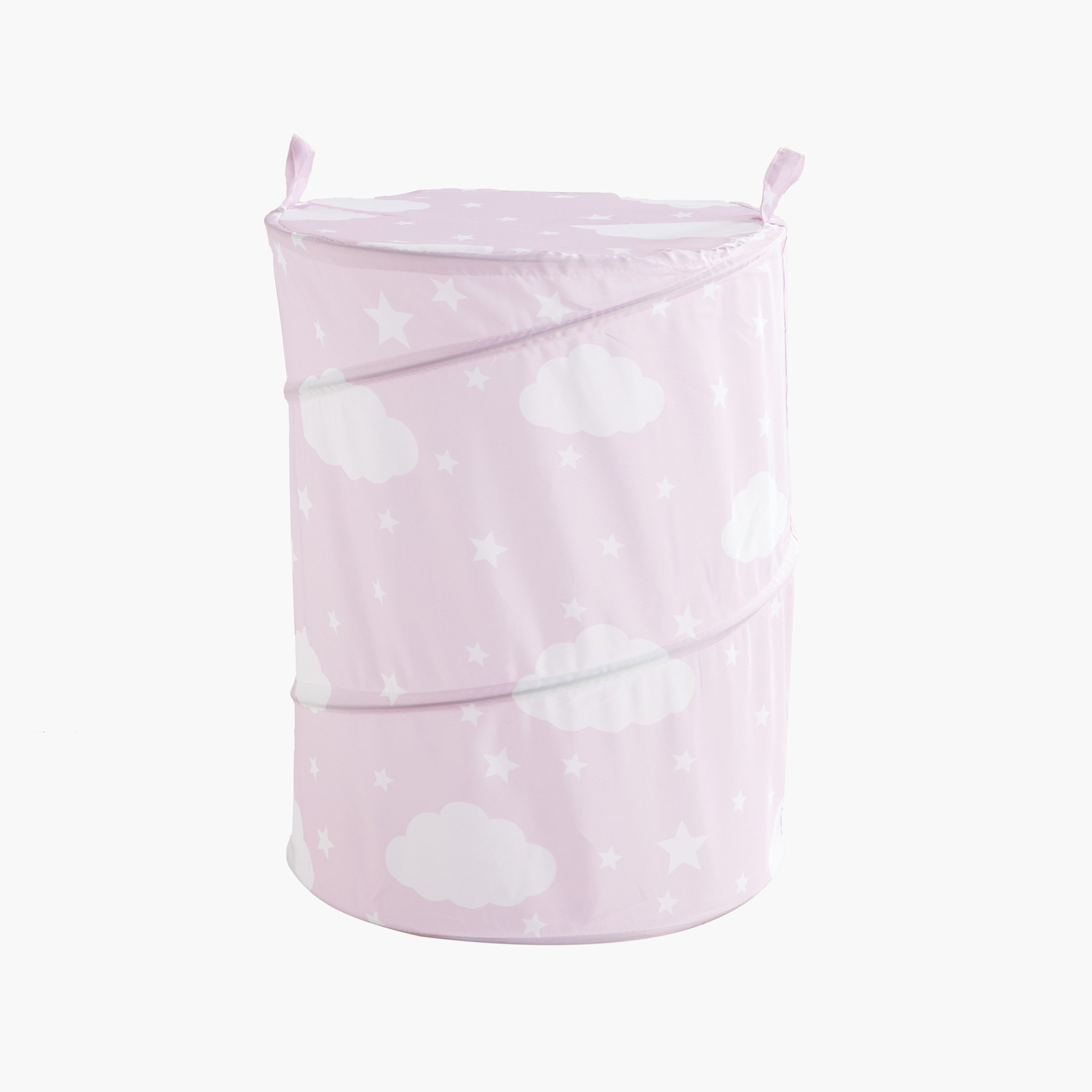 Clouds Printed Foldable Laundry Hamper-hbxhomeware-hbxkidsandyouth-image-2