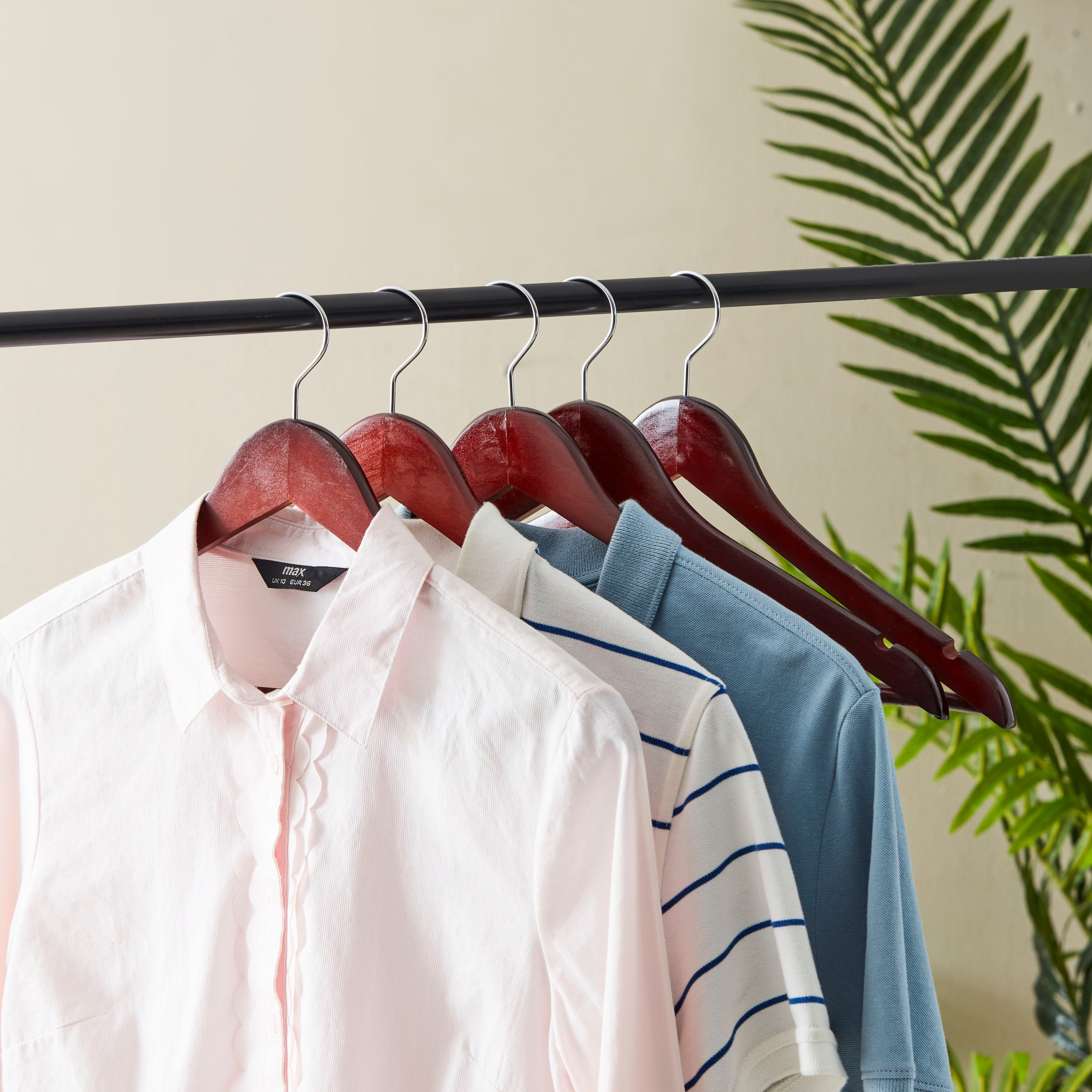 علّاقات ملابس من فورست - طقم من 5 قطع-hbxhomeware-bathandlaundry-clothesdryingracks-image-3