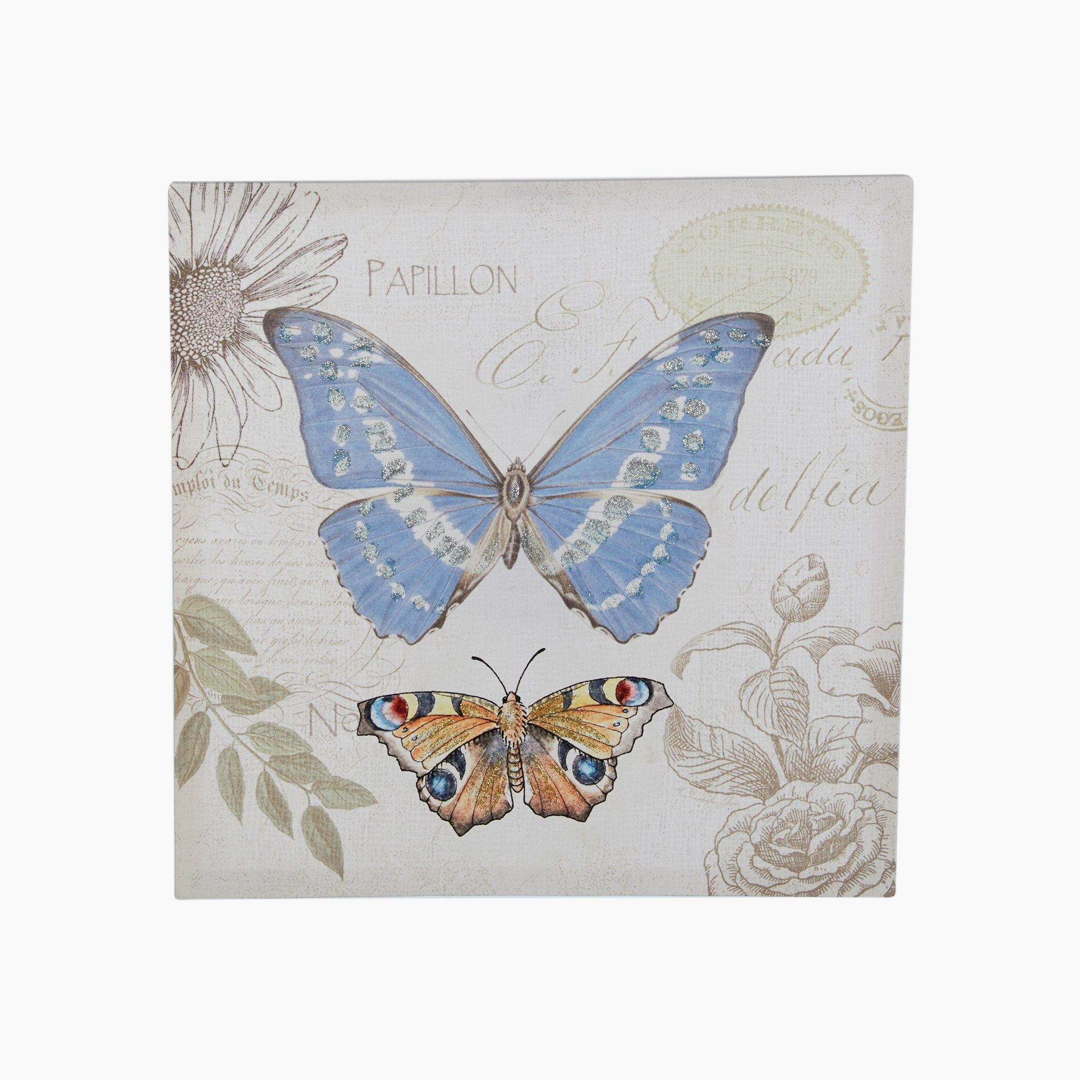لوحة كانفاس بطبعات فراشات - طقم من قطعتين-hbxhomeware-hbxdecorandfurnishings-image-2