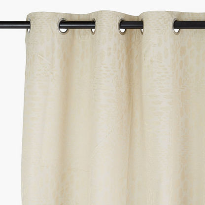 Breeze Textured Blackout Curtain Pair - 135x300 cm