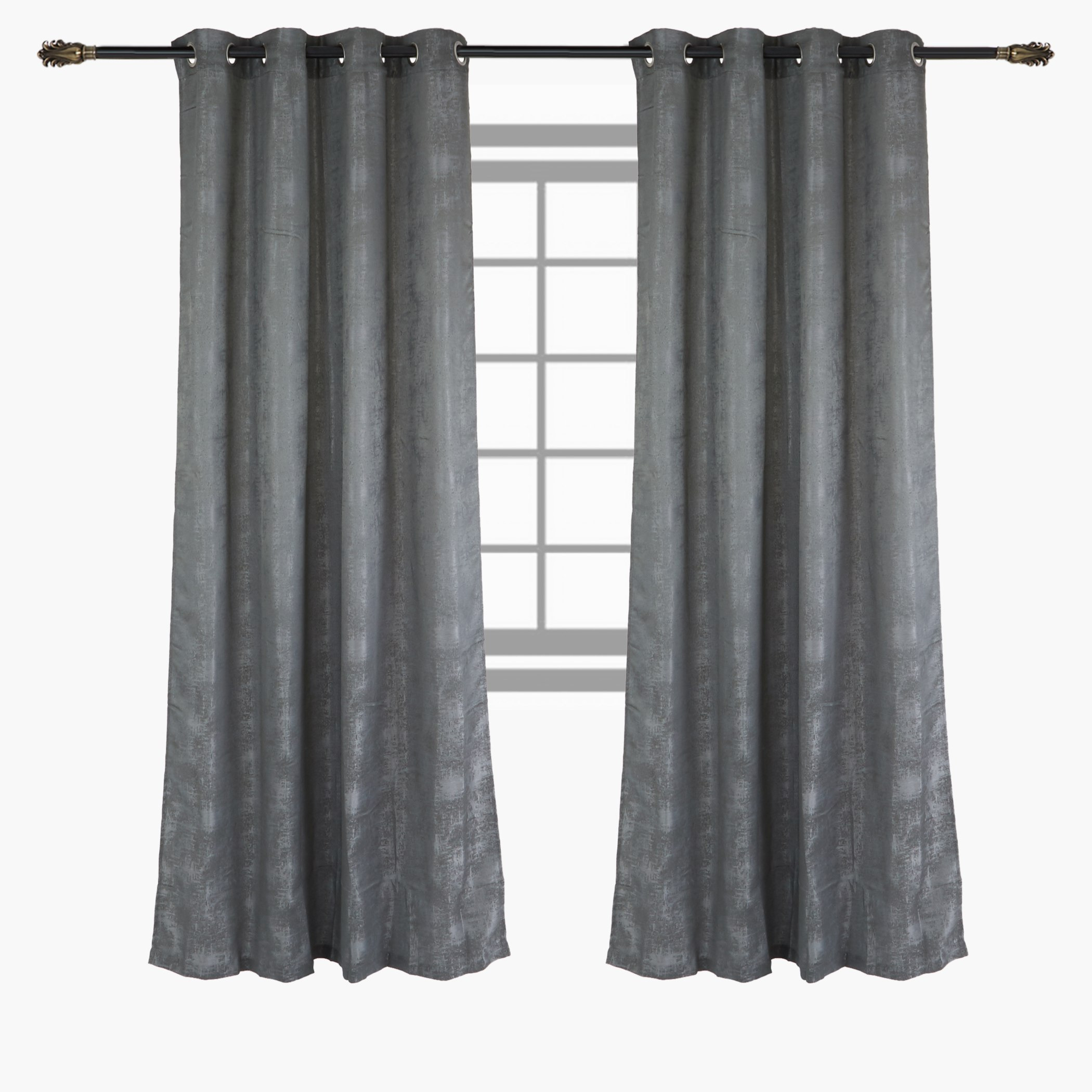 Elwood Printed Curtain Pair - 140x240 cm-hbxbedroom-windowcoverings-curtains-image-1