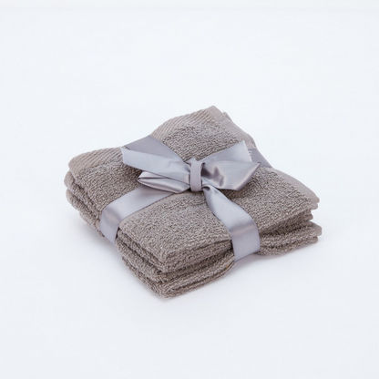 Essential Textured Face Towel - Set of 4