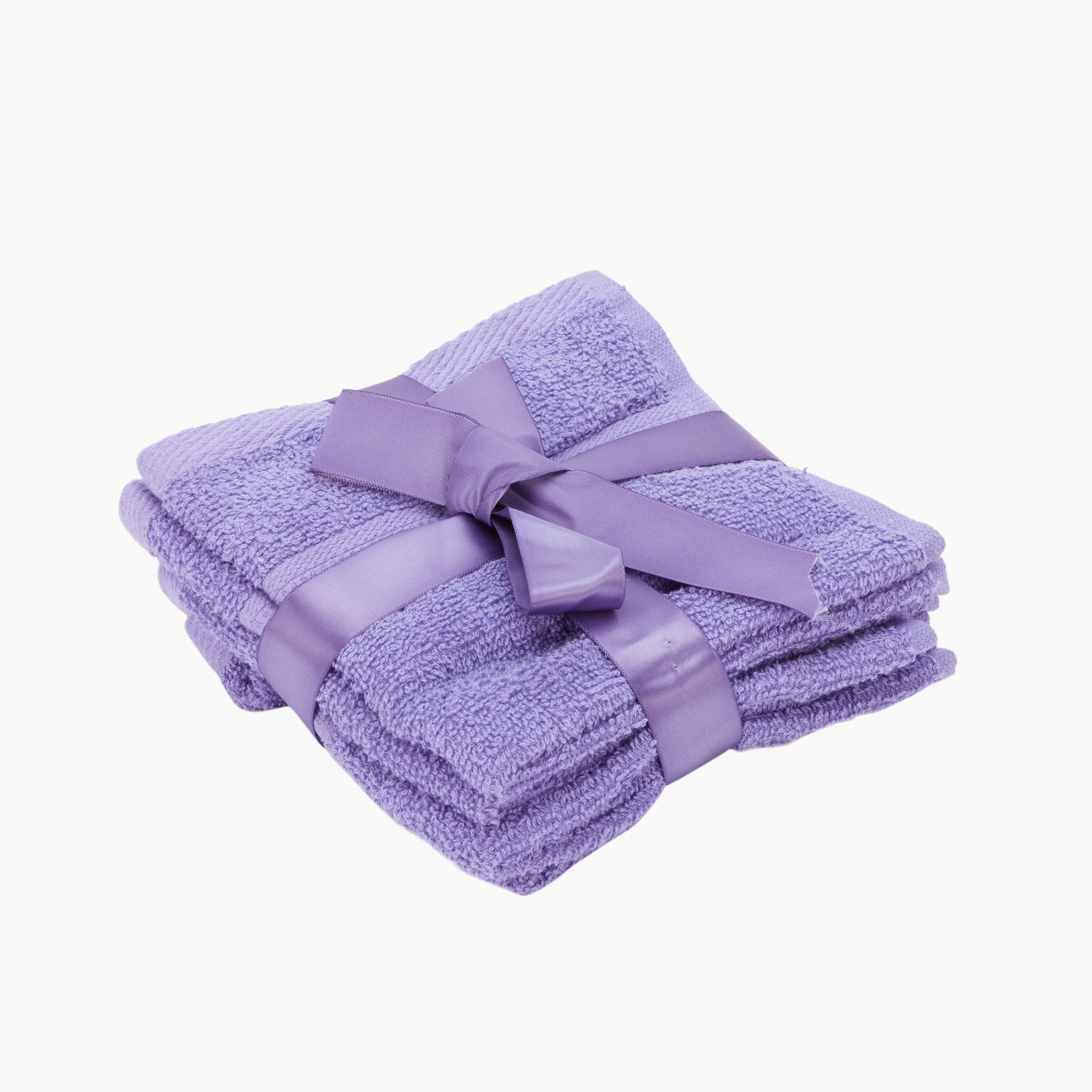 منشفة وجه بارزة الملمس إسينشال - طقم من 4 قطع-hbxbathroom-bathroomtextiles-image-1