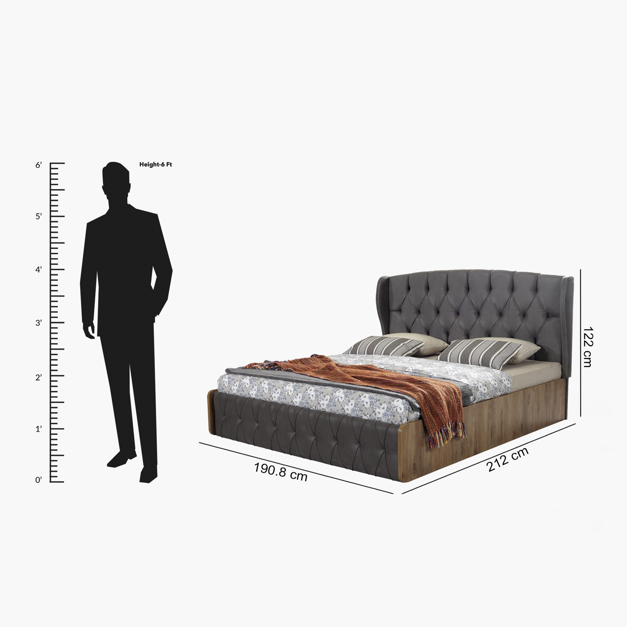 طقم غرفة نوم كينج 6 قطع من بورشام - 180x200 سم-hbxbedroom-bedsandbedsets-bedroomsets-king-image-20