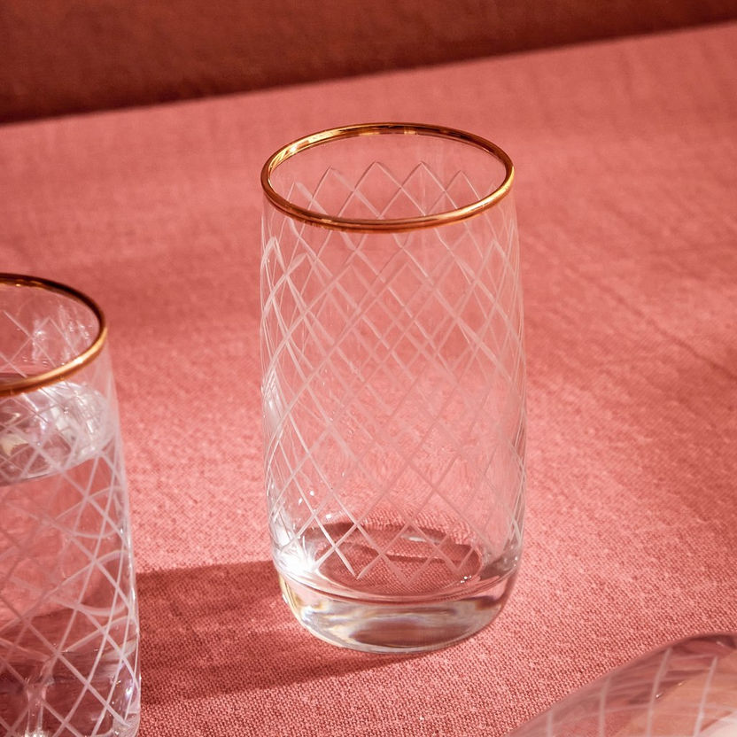Vigne Arjan Endura 6-Piece Highball Glass Set - 330 ml-Glassware-image-2