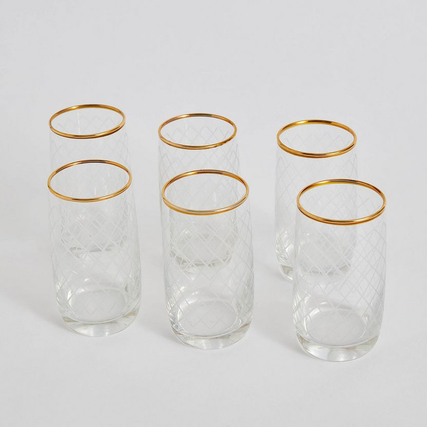 Vigne Arjan Endura 6-Piece Highball Glass Set - 330 ml-Glassware-image-5