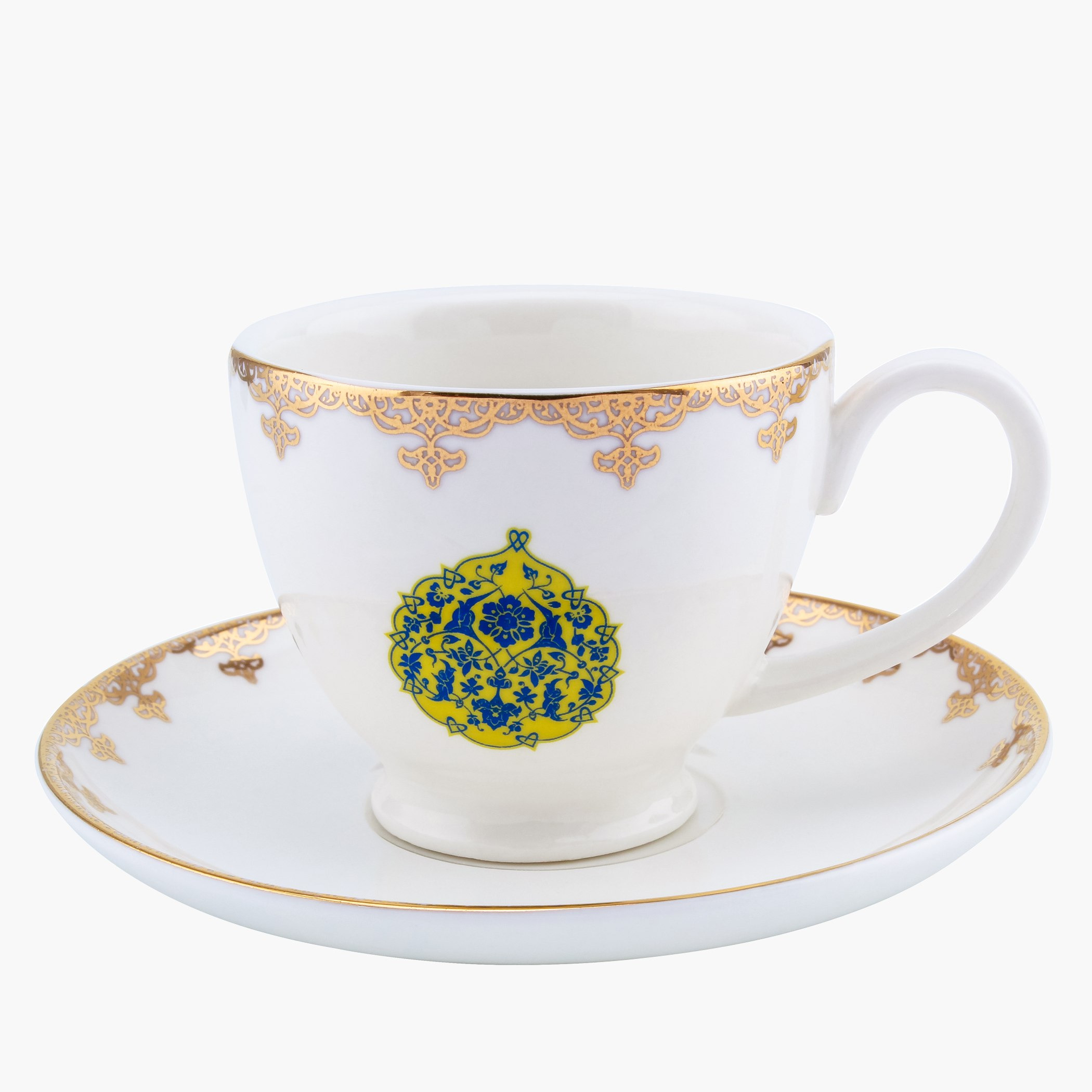 Sultan Espresso Printed 12-Piece Cup & Saucer Set-hbxhomeware-diningandtabletop-coffeeandteasets-image-2