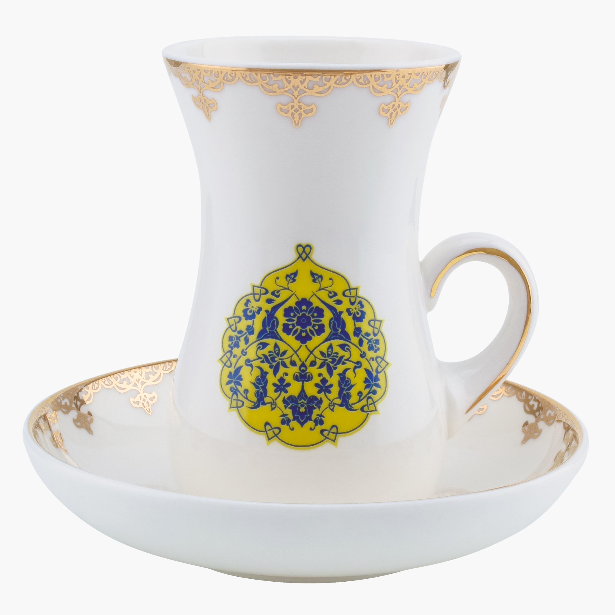 طقم فناجين وصحون 12 قطعة بطبعات من سلطان إيشيكان-hbxhomeware-diningandtabletop-coffeeandteasets-image-2