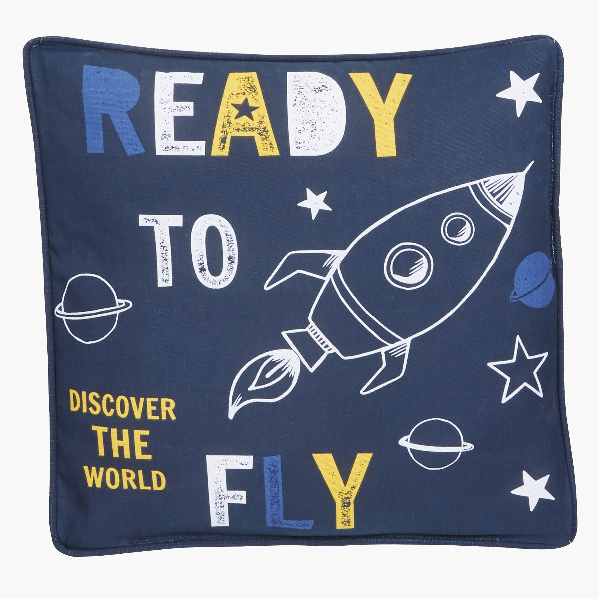 وسادة مربّعة بطبعات فضاء - 40x40 سم-hbxhomeware-hbxkidsandyouth-image-1