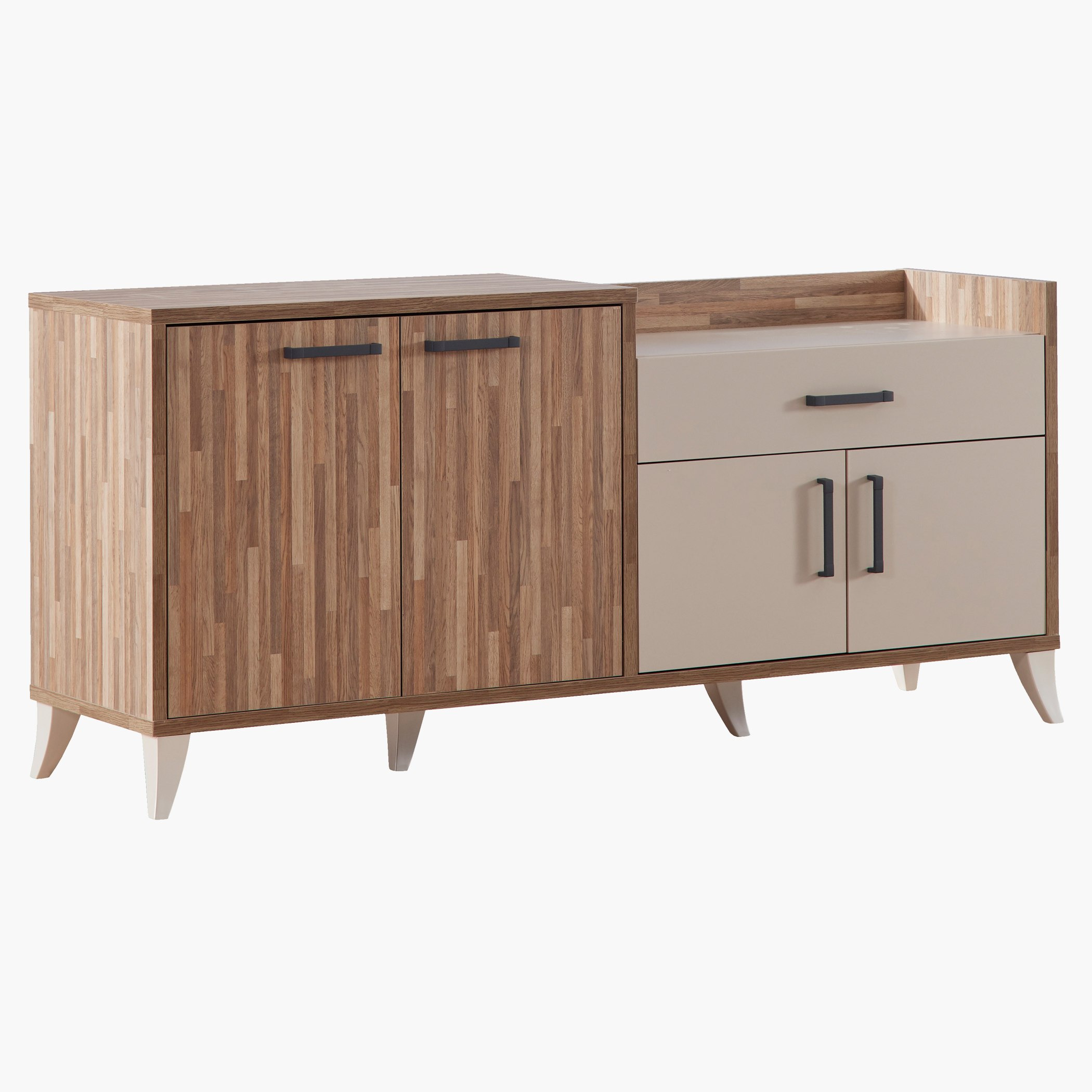 Parkay 1-Drawer 4-Door Side Board-hbxfurniture-diningroom-buffetsandsideboards-image-1
