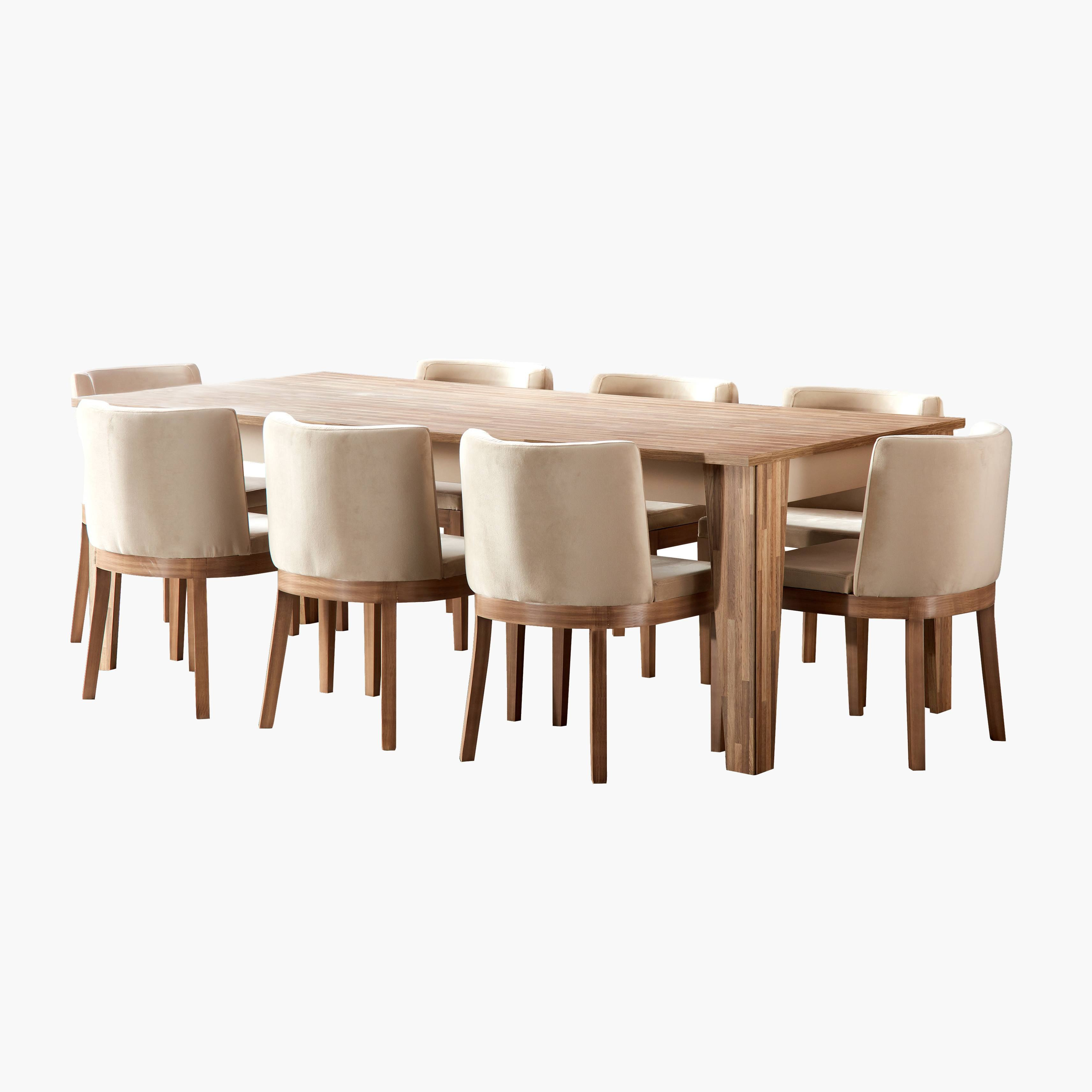 Parkay 9-Piece Dining Set-hbxfurniture-diningtablesandsets-diningsets-eightseater-image-1