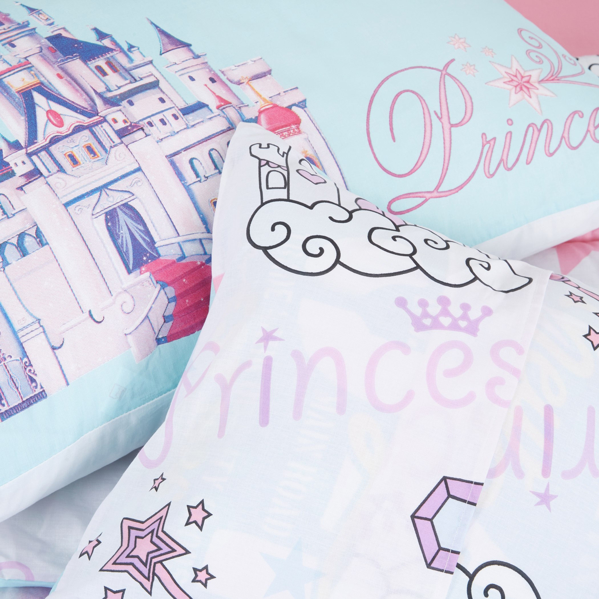 طقم لحاف 4 قطع بطبعات قلعة - 220x160 سم-hbxhomeware-hbxkidsandyouth-image-5