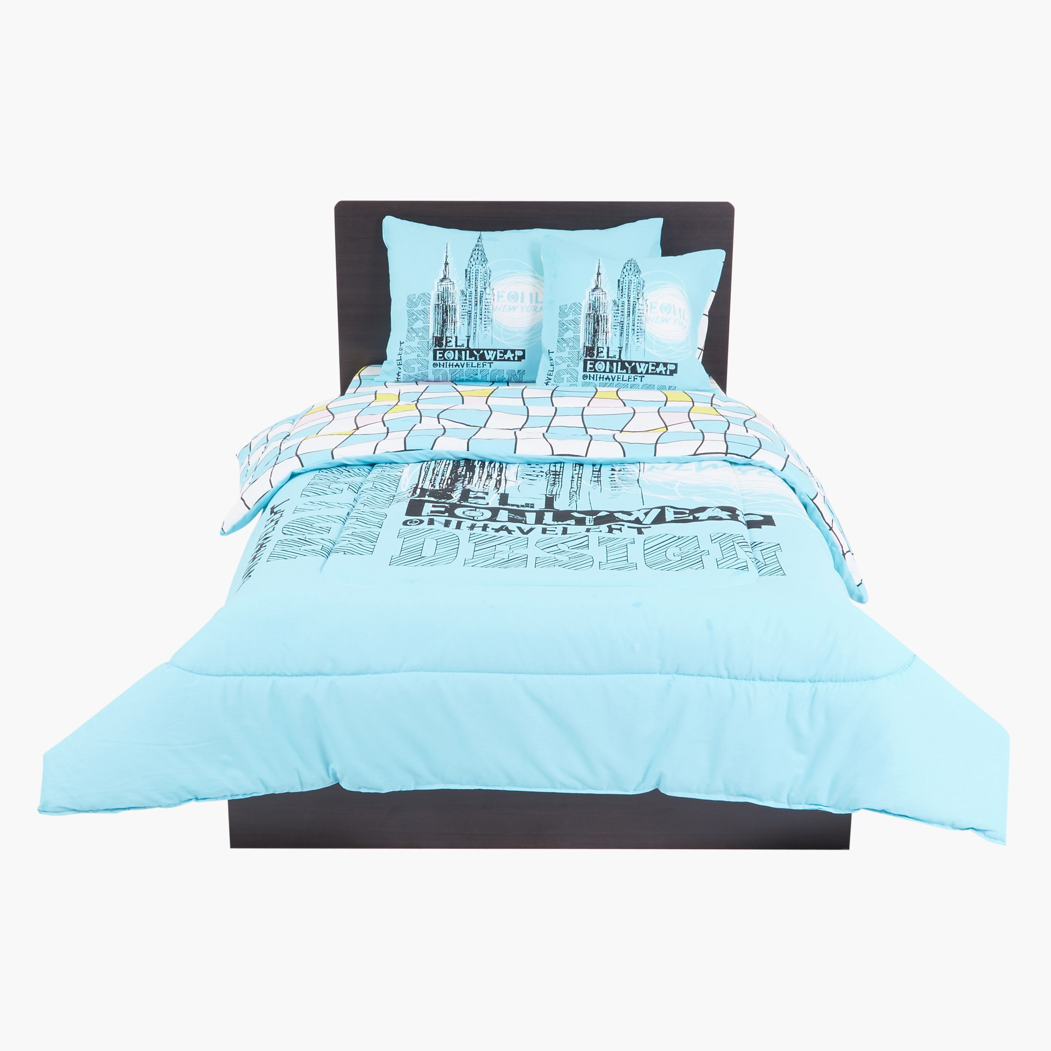 Empire Printed 4-Piece Comforter Set - 250x170 cm-hbxhomeware-hbxkidsandyouth-image-1