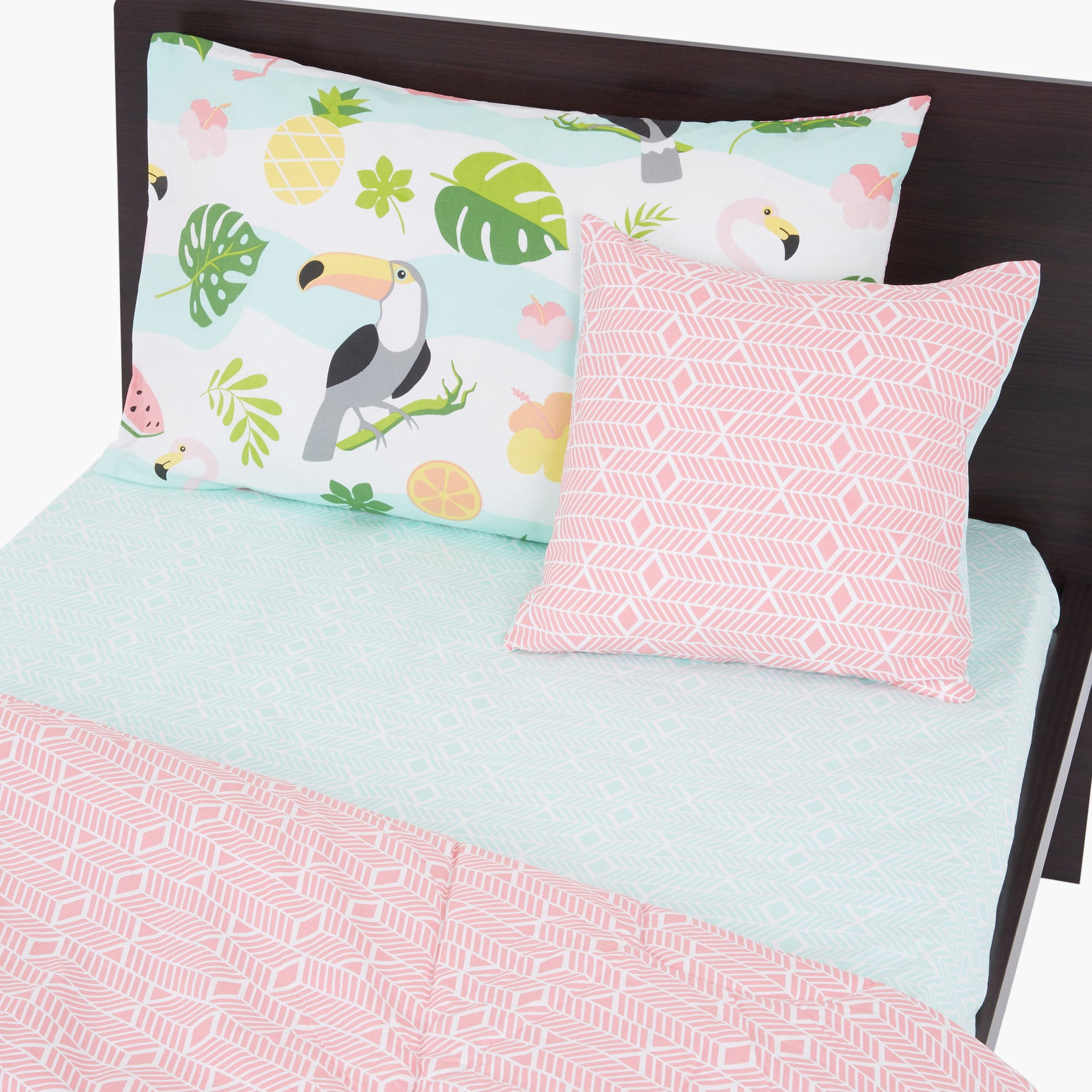 Printed 4-Piece Comforter Set - 220x160 cm-hbxhomeware-hbxkidsandyouth-image-2