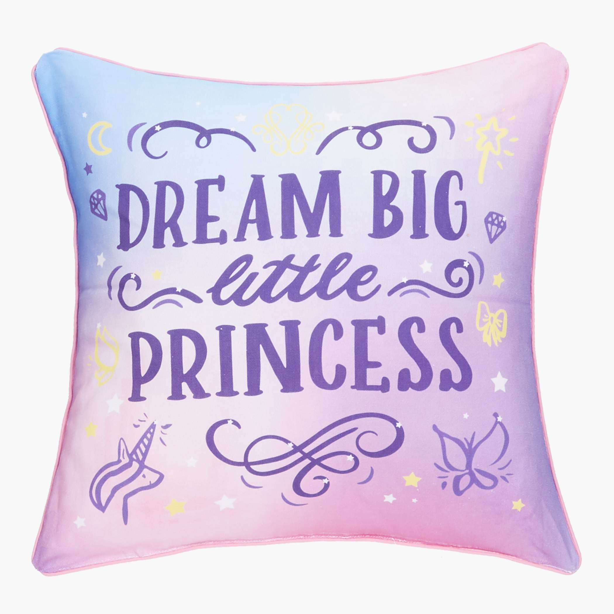 Printed Square Filled Cushion - 45x45 cm-hbxhomeware-hbxkidsandyouth-image-1