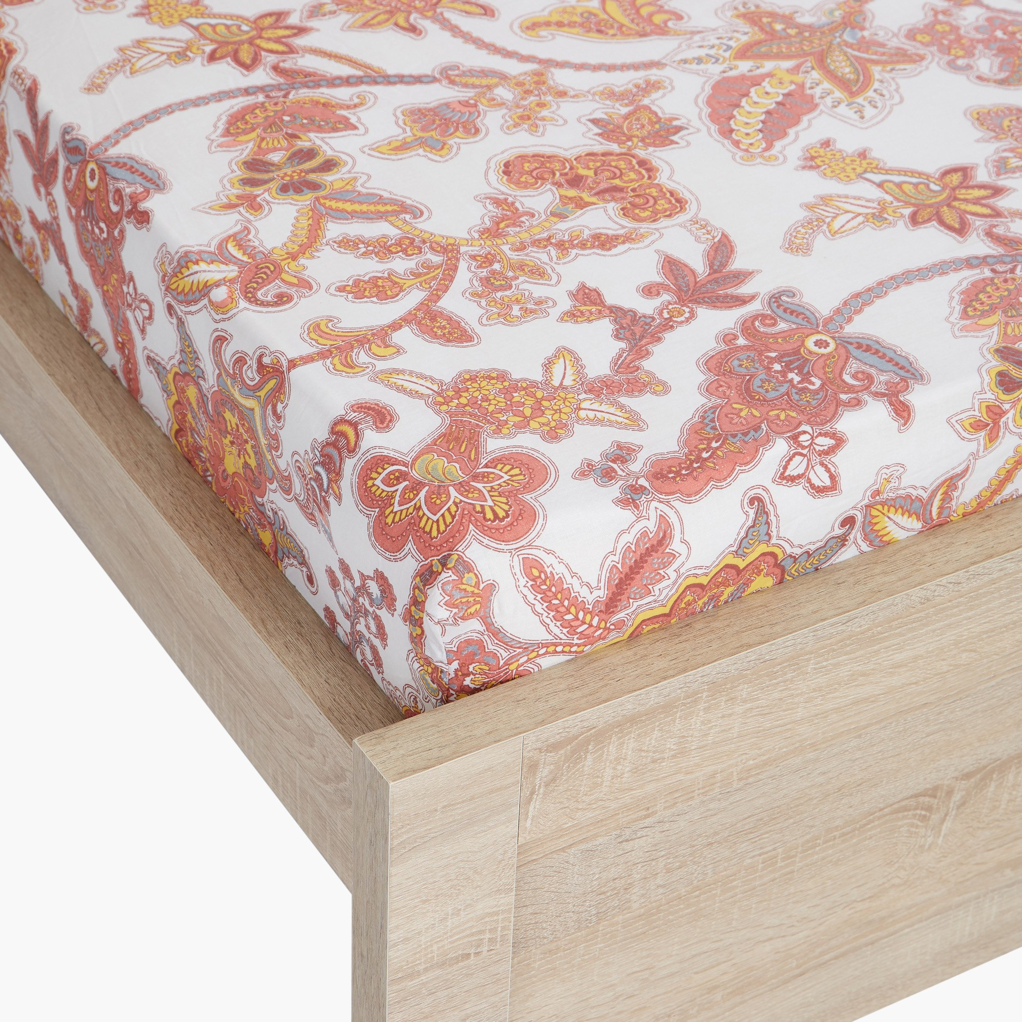 شرشف مطّاطي مزدوج مطبوع من نوماديك - 120x200 سم-hbxhomeware-hbxbedroom-image-1