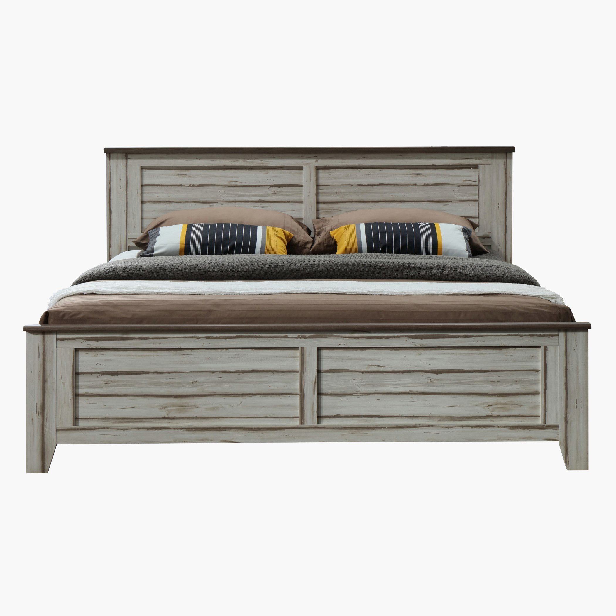طقم غرفة نوم كينج 5 قطع من سورينتو - 180x200 سم-hbxbedroom-bedsandbedsets-bedroomsets-king-image-5