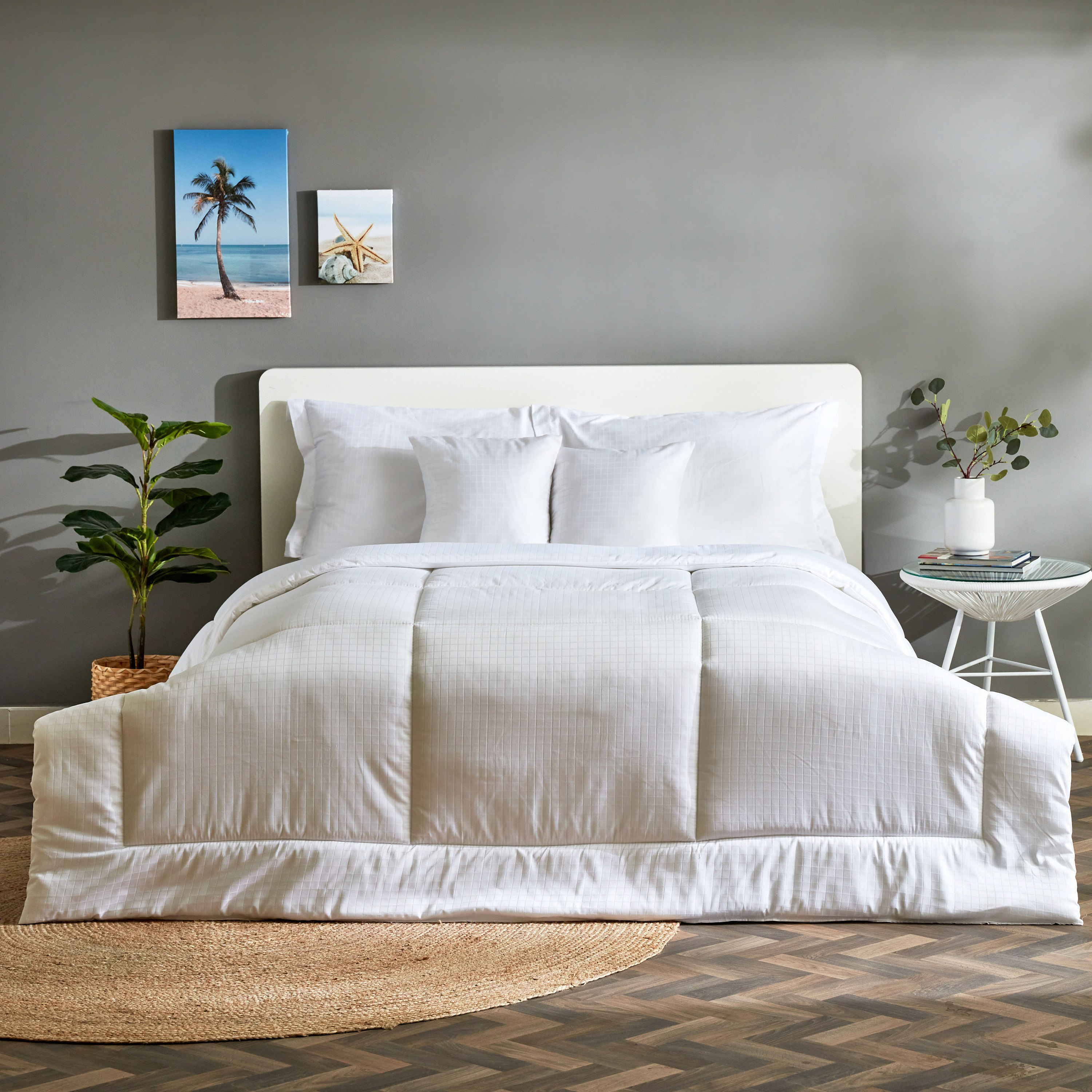Cambridge Satin 5-Piece King Comforter Set - 220x240 cm-hbxhomeware-hbxdecorandfurnishings-image-1