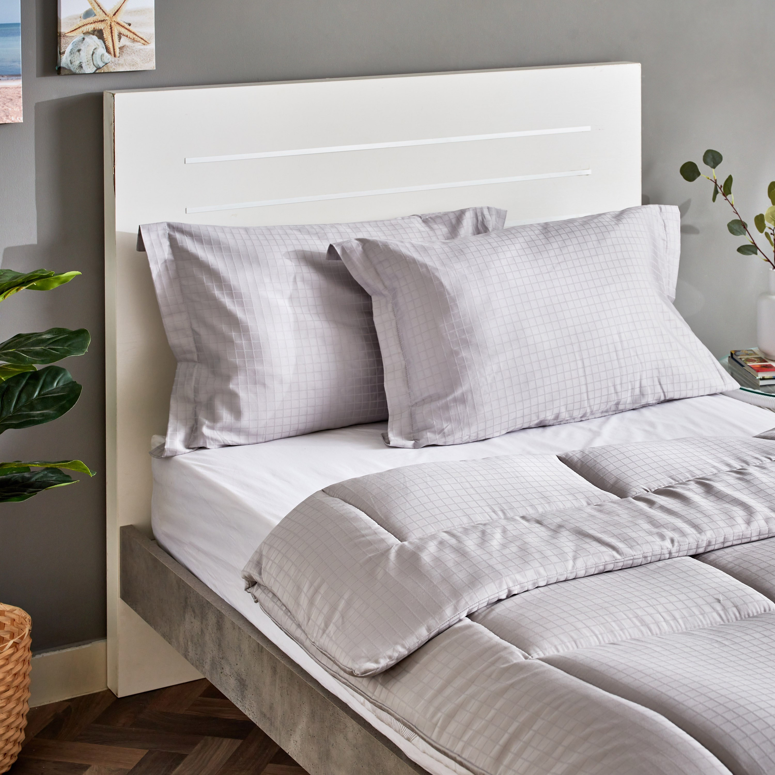 Cambridge Checked 3-Piece Twin Comforter Set - 160x220 cm-PROMO_HB_AE_B1G1_250925-image-3