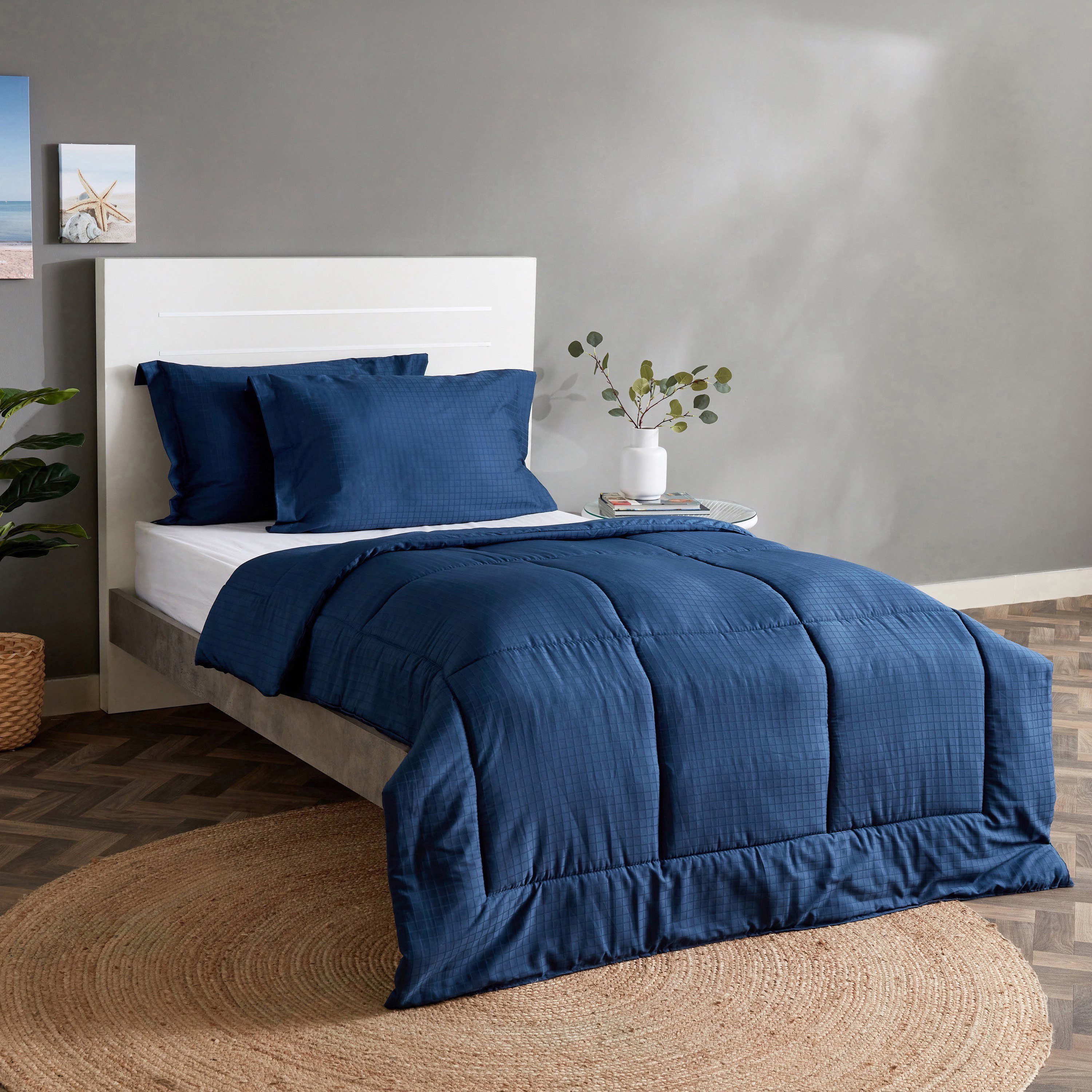 طقم لحاف مزدوج 3 قطع كاروهات من كامبريدج - 220x160 سم-hbxhomeware-hbxdecorandfurnishings-image-1