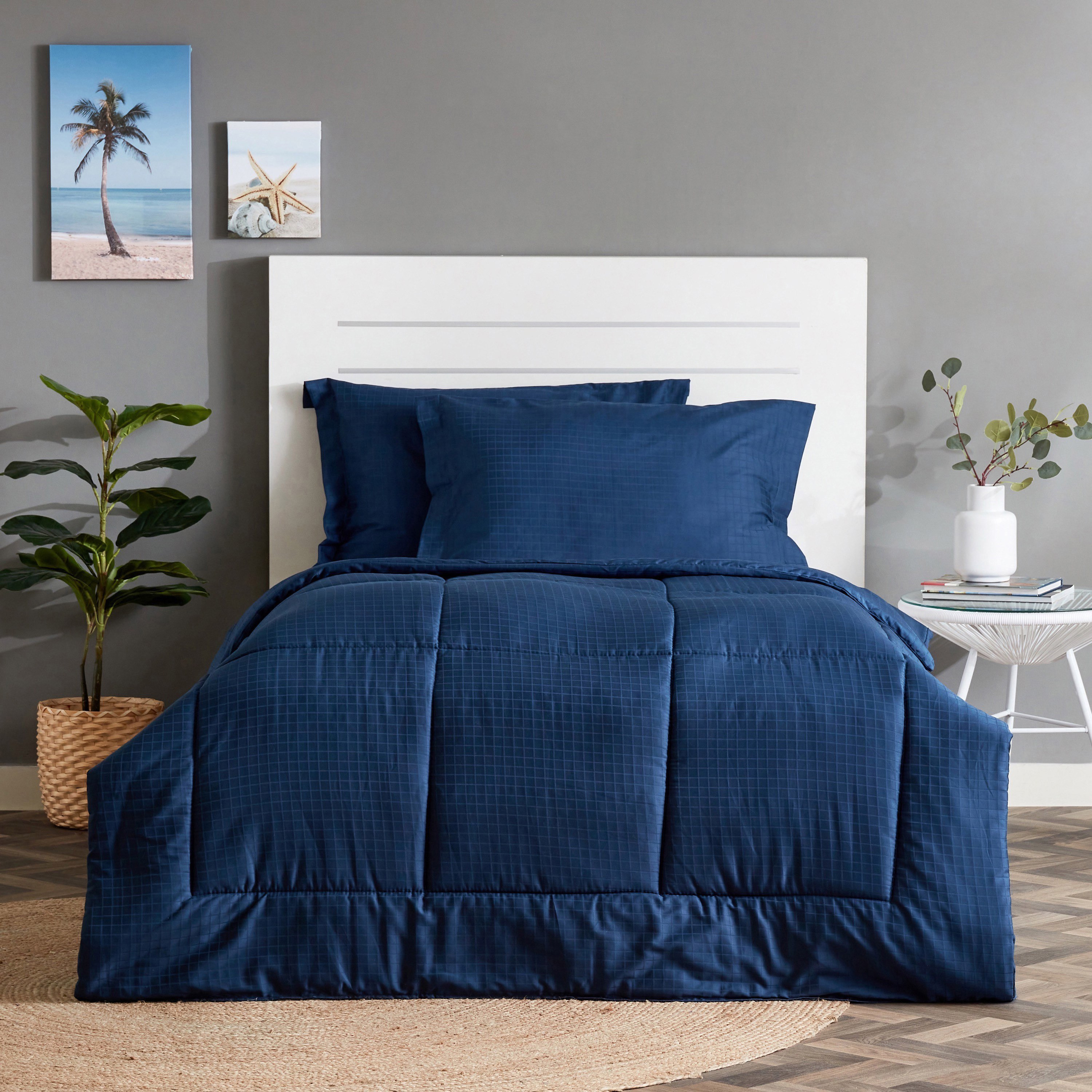 طقم لحاف مزدوج 3 قطع كاروهات من كامبريدج - 220x160 سم-hbxhomeware-hbxdecorandfurnishings-image-2