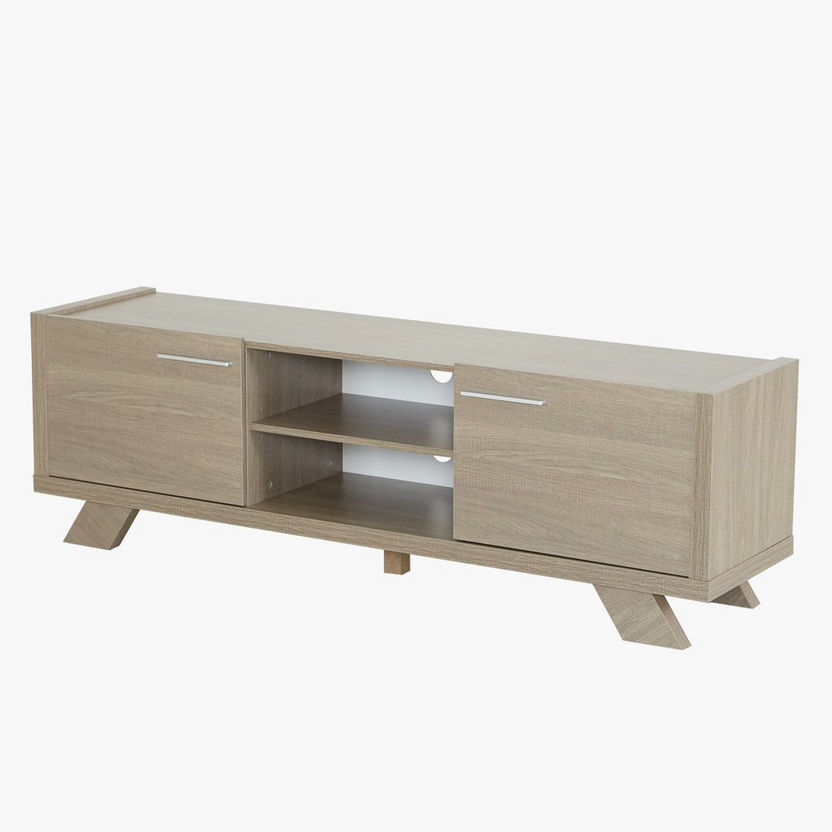 Ireland Cathy 2-Door Low TV Unit for TVs up to 75 inches-TV and Media Units-image-0
