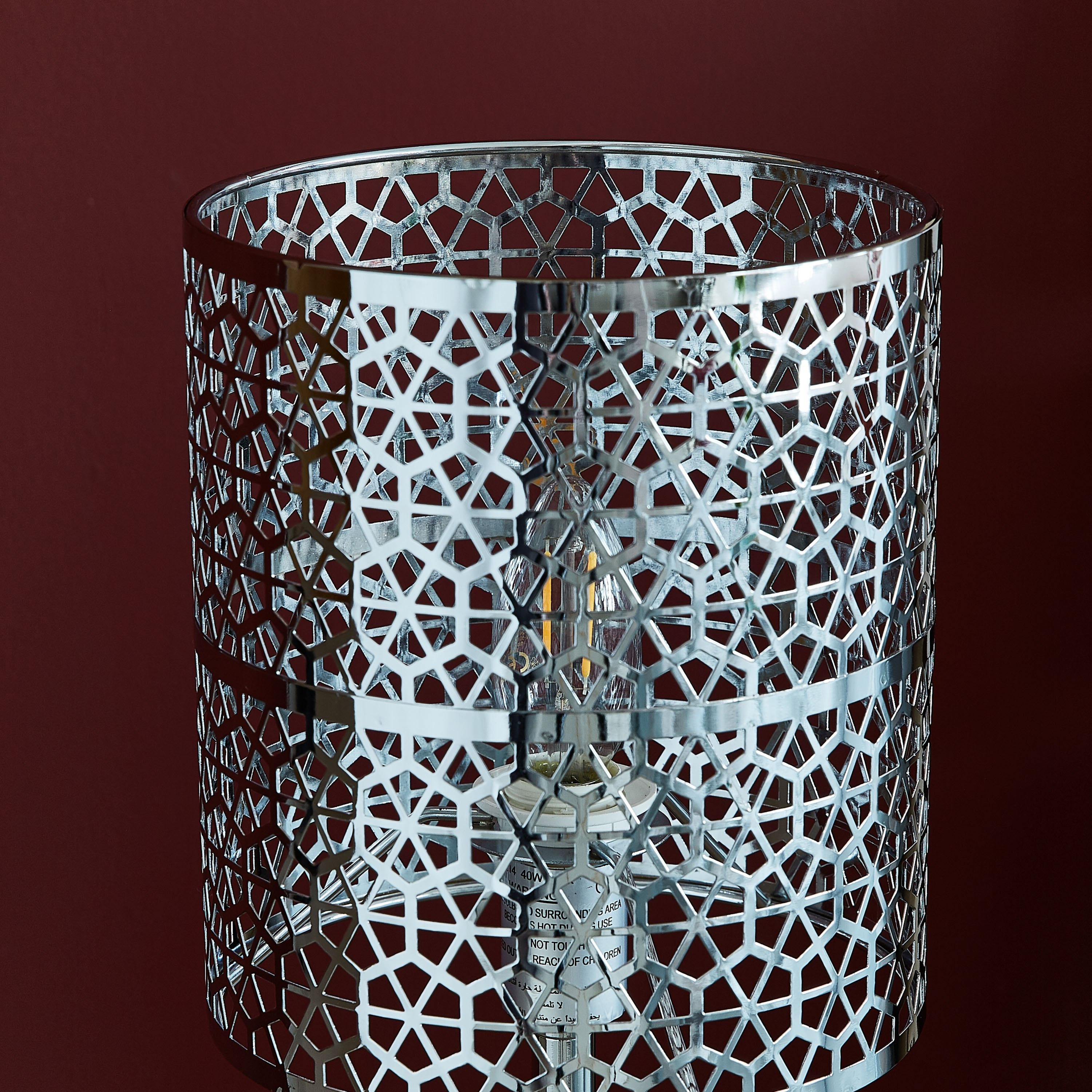 مصباح طاولة كهربائي ميتاليك من لاتيس - 40 سم-hbxlivingroom-lighting-tablelamps-image-3