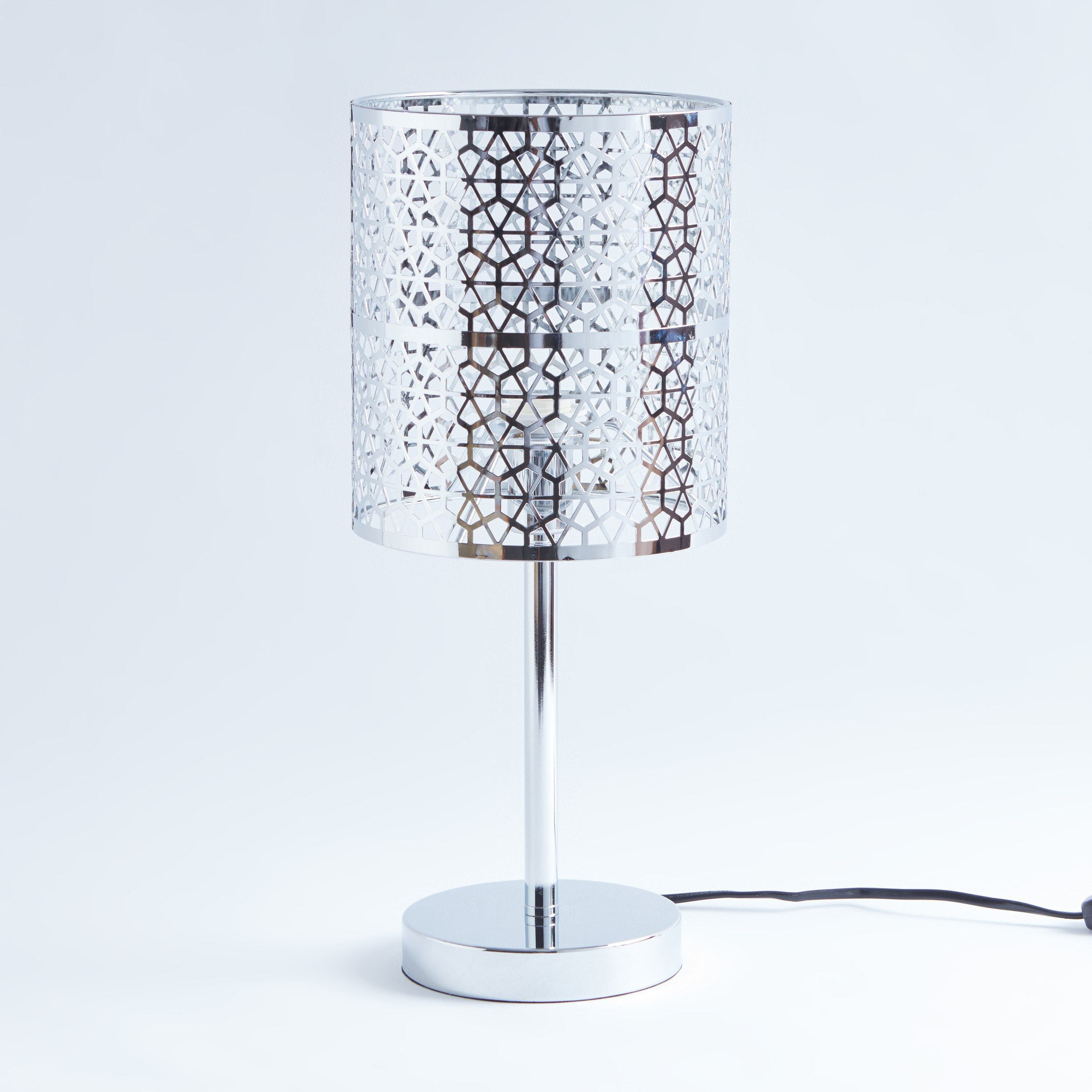 مصباح طاولة كهربائي ميتاليك من لاتيس - 40 سم-hbxlivingroom-lighting-tablelamps-image-5