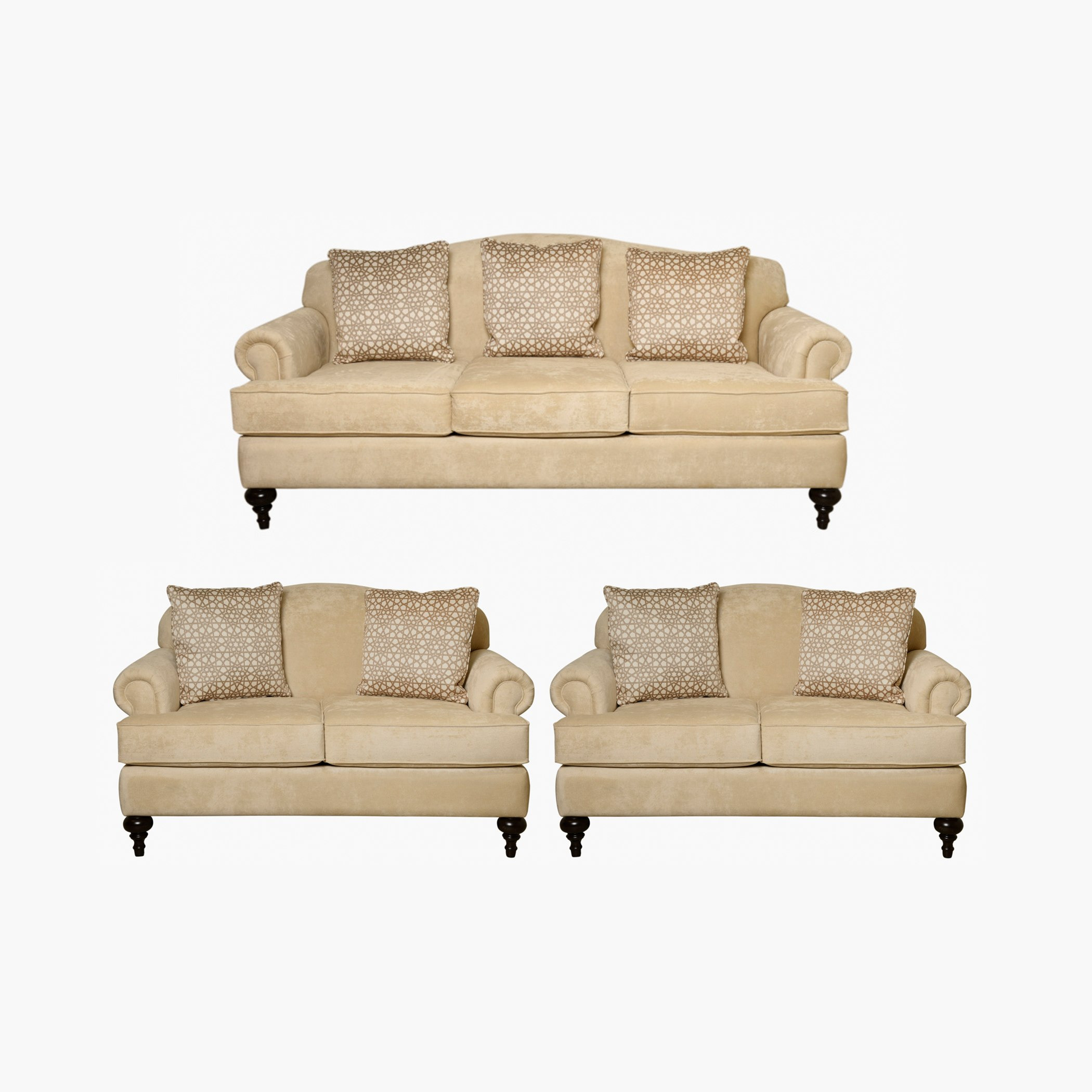 طقم أريكة 7 مقاعد بمساند ذراعين حلزونية ووسائد من نفس التصميم من أوستن-hbxfurniture-livingroom-sofasandsofasets-image-1