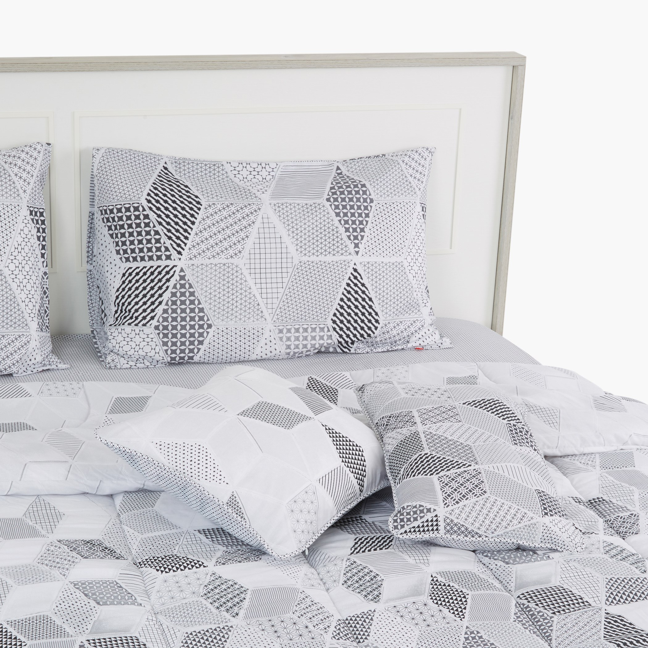 طقم لحاف كينج 7 قطع بطبعات سكالين - 220x240 سم-hbxhomeware-bedding-bedinabag-image-3
