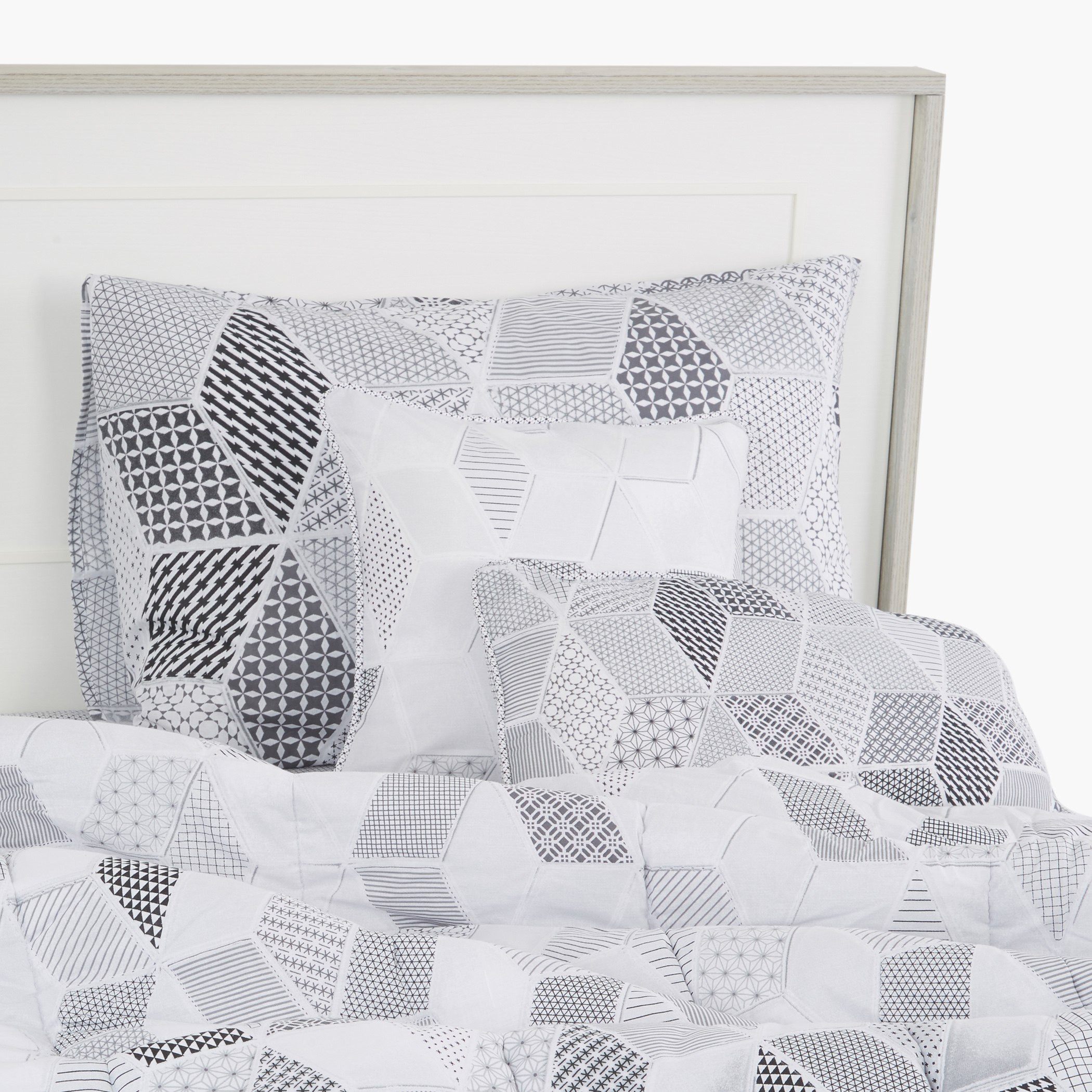 طقم لحاف كينج 7 قطع بطبعات سكالين - 220x240 سم-hbxhomeware-bedding-bedinabag-image-5