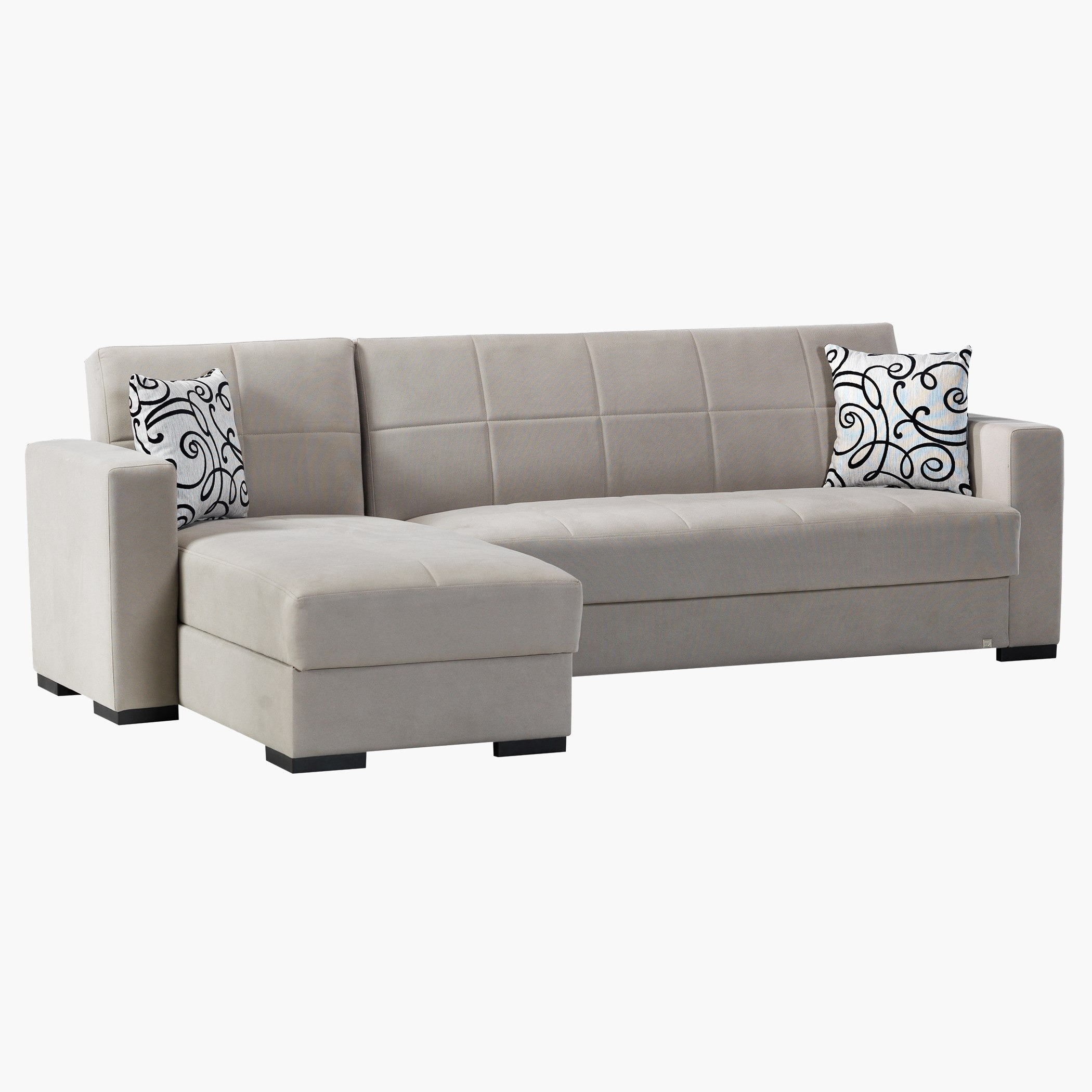 كنبة سرير ركنيّة مخمليّة 3 مقاعد مع وسائد من بيرسي-hbxfurniture-livingroom-sofasandsofasets-image-2