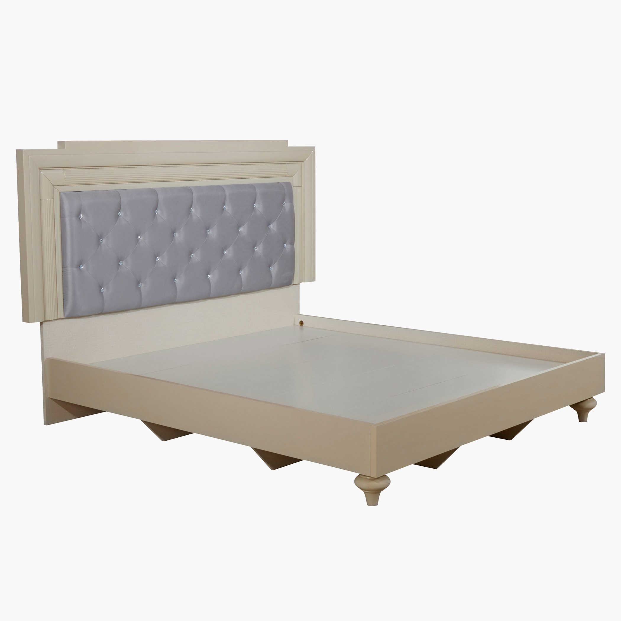 Harvest High Gloss 6-Piece King Bedroom Set - 180x200 cm-hbxbedroom-bedsandbedsets-bedroomsets-king-image-5