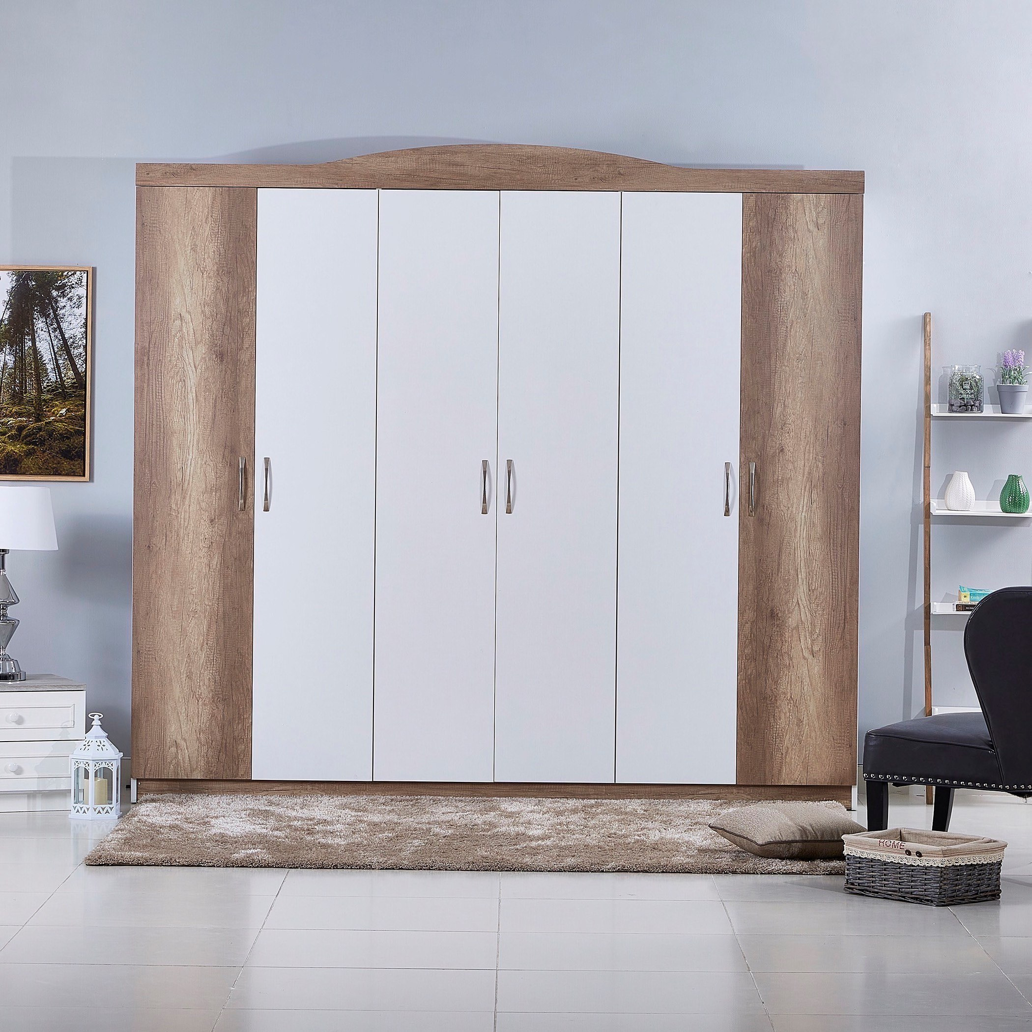 خزانة ملابس 6 أبواب - كامرون من موڤو -hbxfurniture-wardrobes-image-6