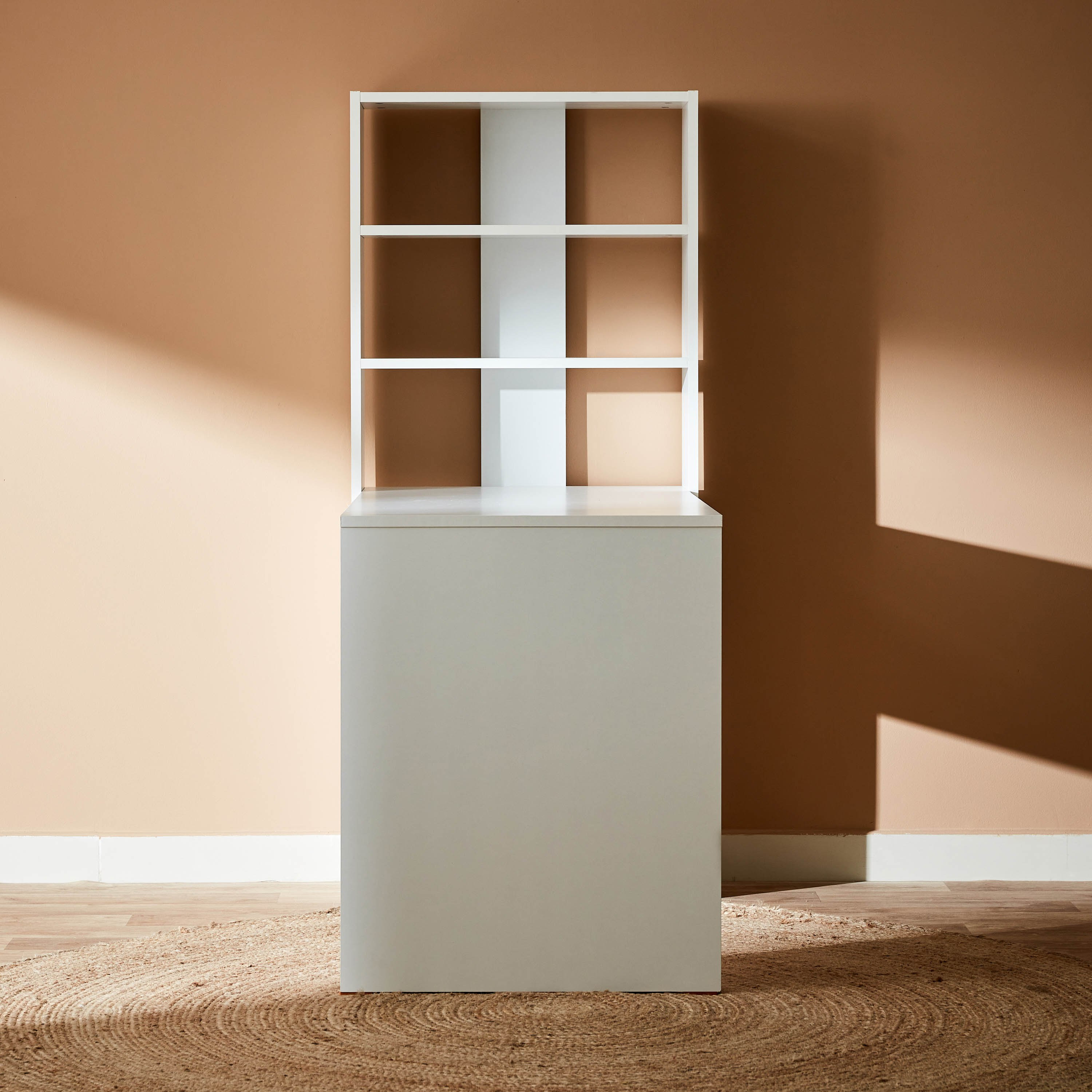 Joy Shelf Bookcase with Study Desk-hbxfurniture-office-desks-image-4