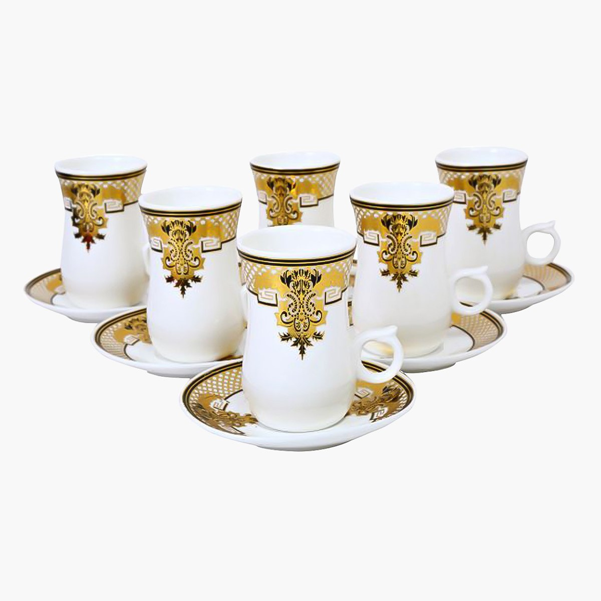 Feast Ishikan Printed Cup and Saucer - Set of 6-hbxhomeware-diningandtabletop-coffeeandteasets-image-1