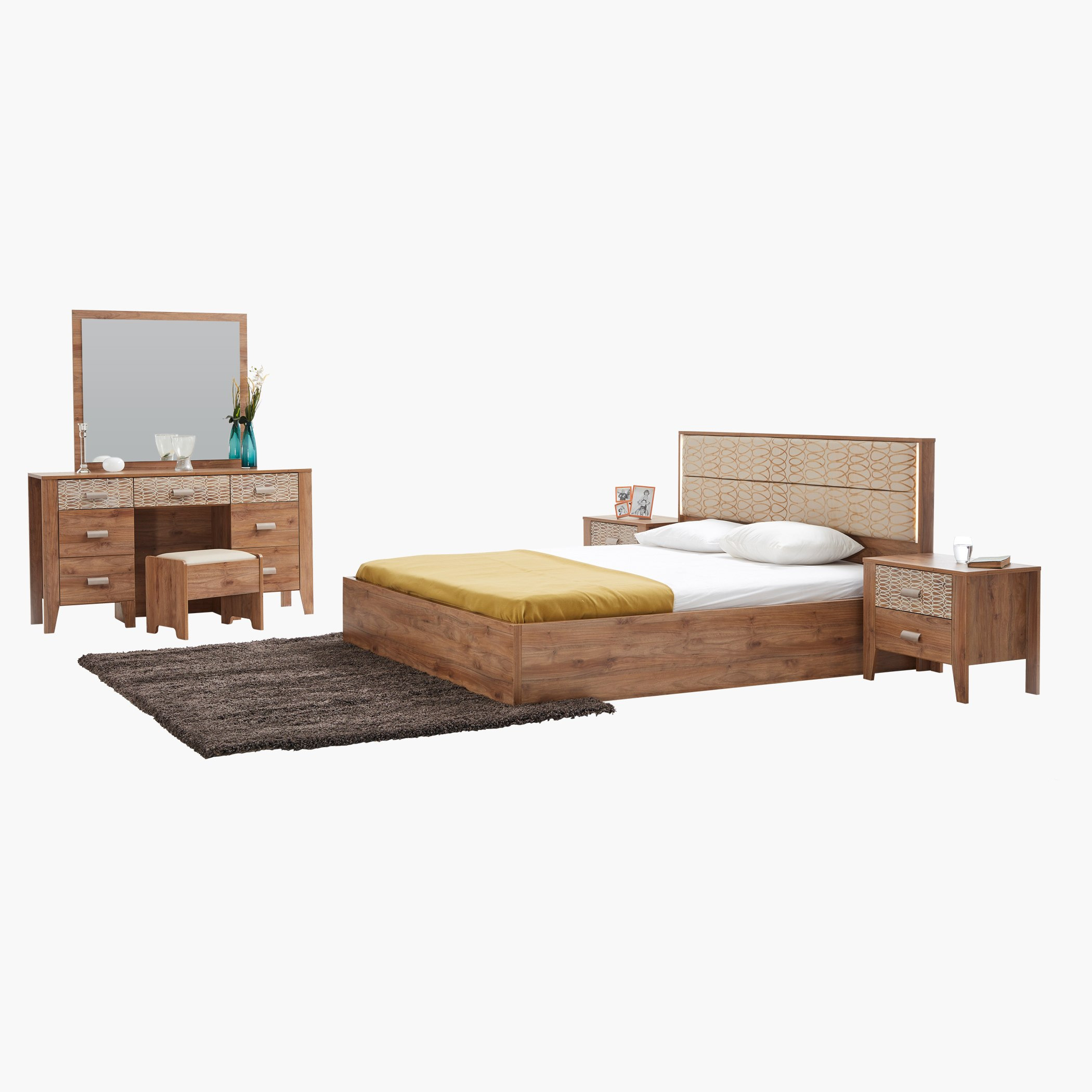 وحدة أدراج بـ5 أدراج بونيل-hbxfurniture-dressersandchests-chestofdrawers-image-5