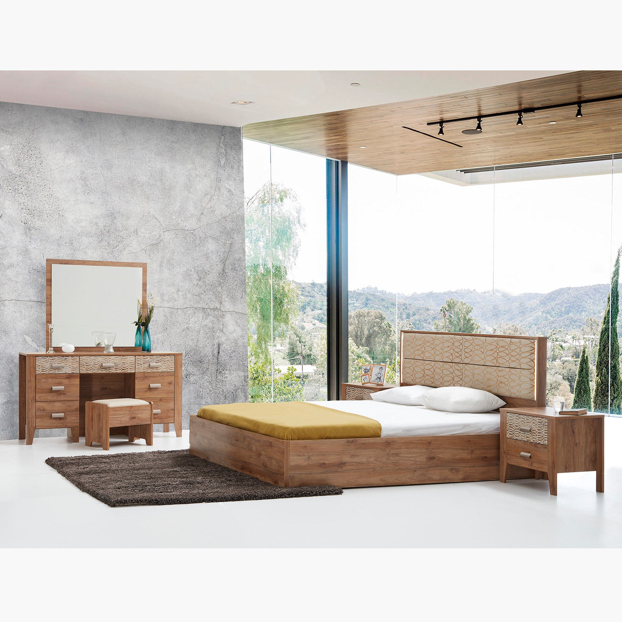 خزانة ملابس بباب انزلاقي مع مرآة من بونيل-hbxfurniture-wardrobes-image-9