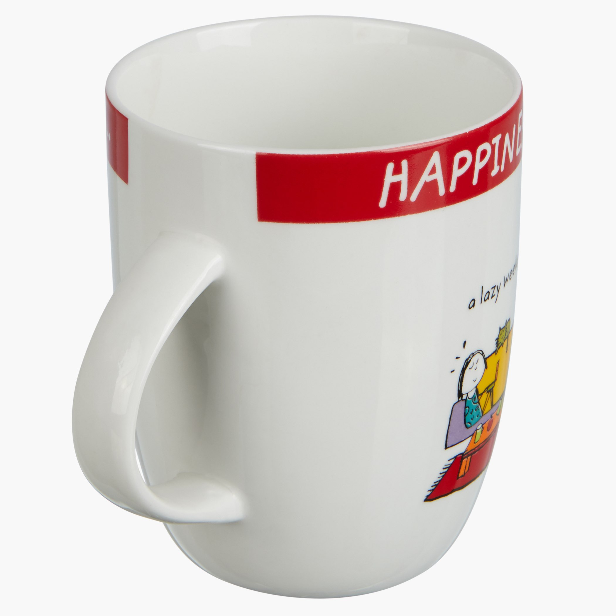 مج لازي ويك إيند من هابينيس 355 مل-hbxdecorandfurnishings-tabletop-crockery-image-2