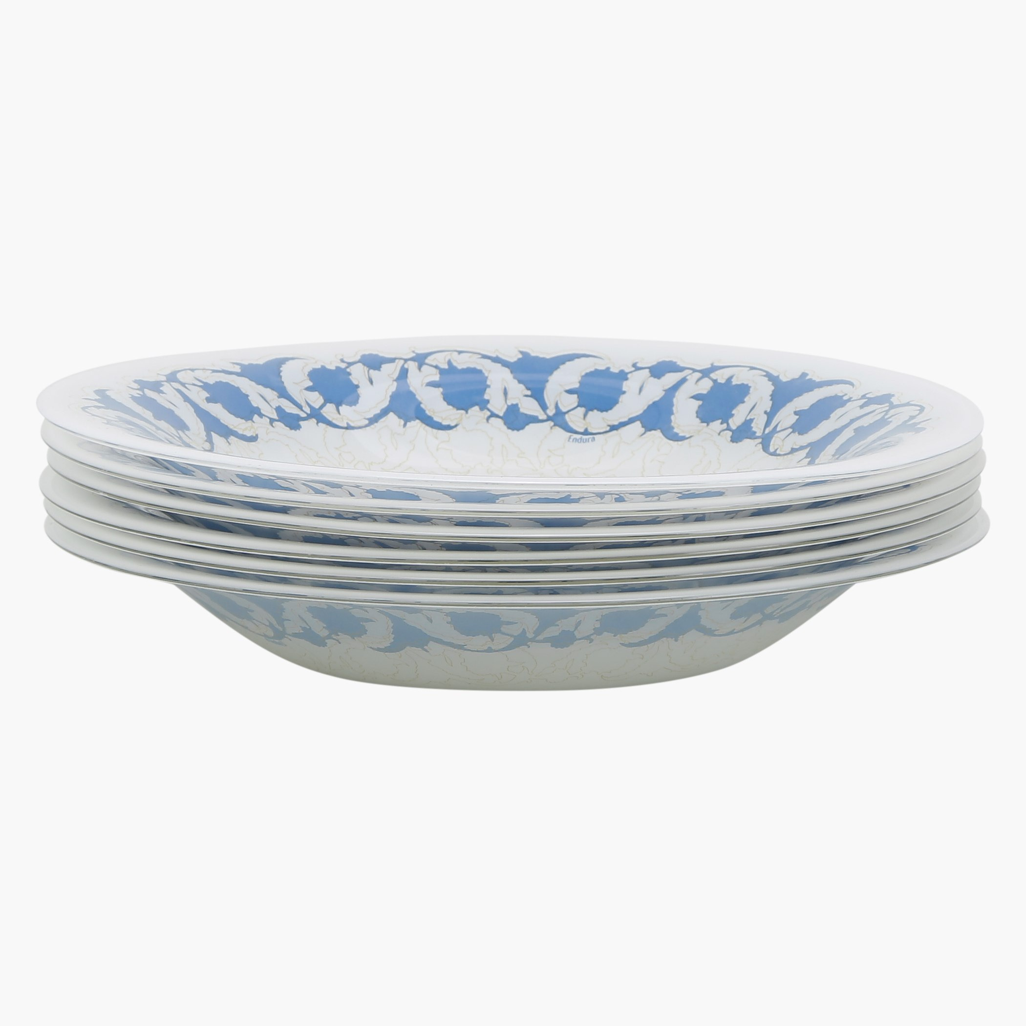 طقم صحون حساء بطبعات دمشق من 6 قطع-hbxdecorandfurnishings-tabletop-crockery-image-1