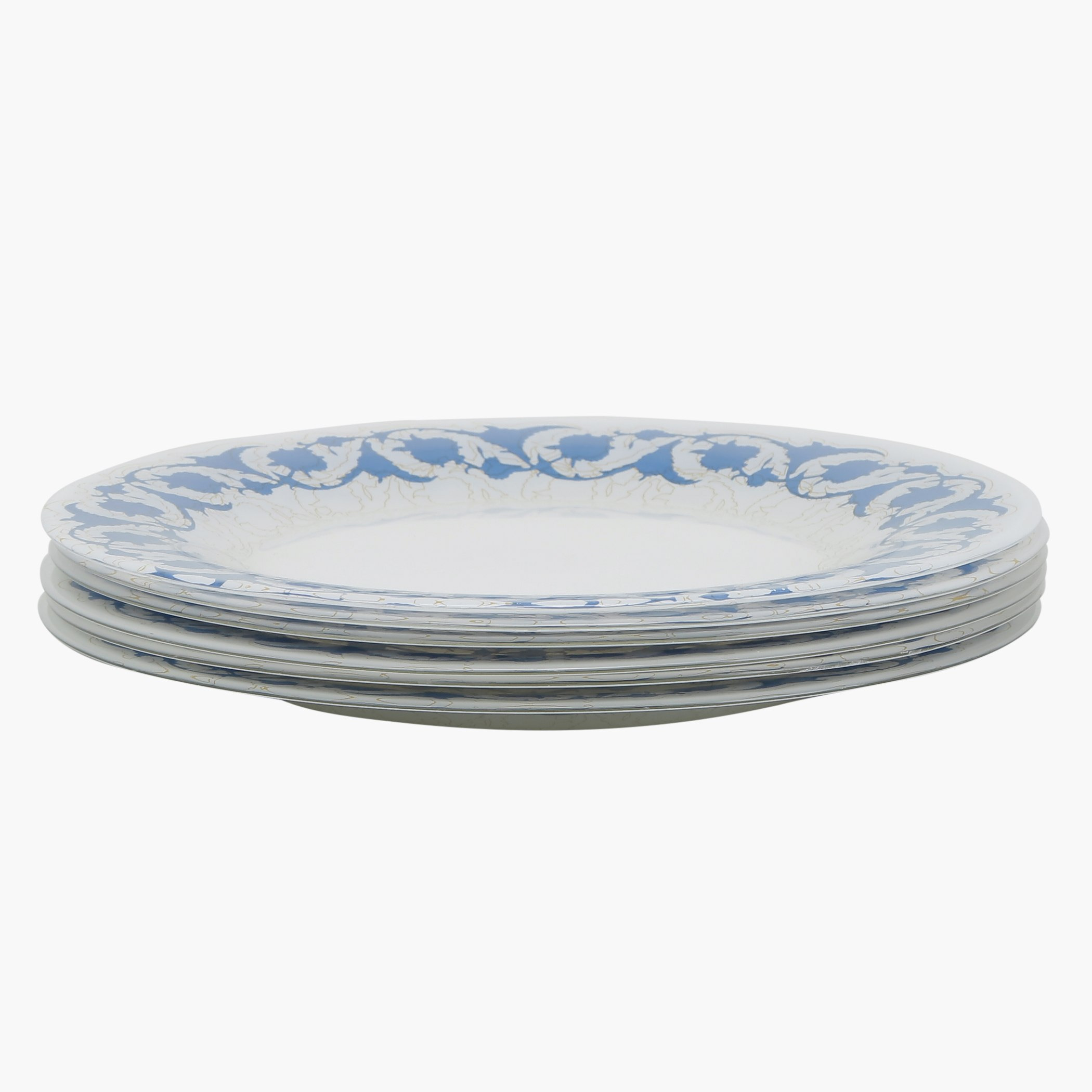 طقم صحون جانبية بطبعات دمشق من 6 قطع-hbxdecorandfurnishings-tabletop-crockery-image-2