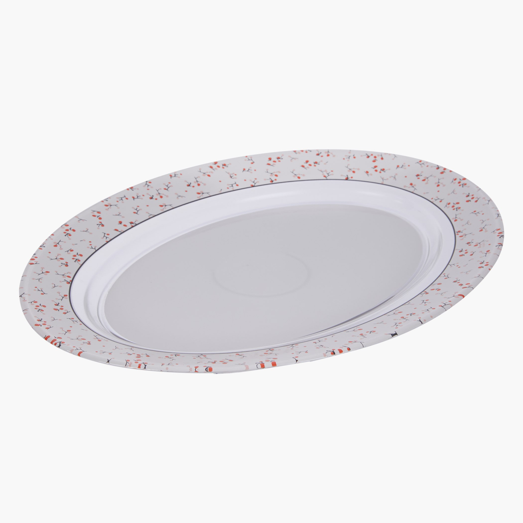 صحن بيضاوي بطبعات تابيس - 35 سم-hbxdecorandfurnishings-tabletop-crockery-image-2