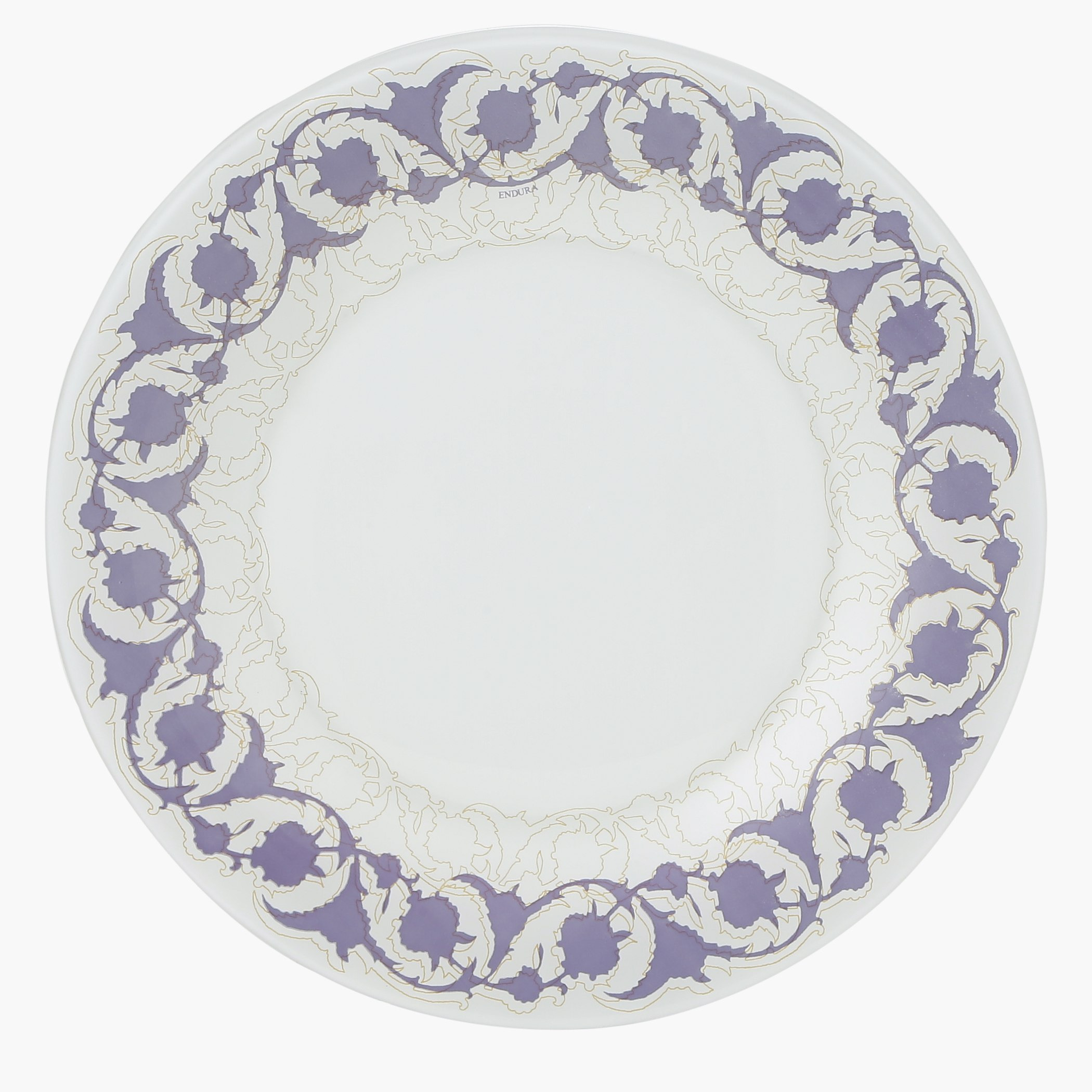 Damask Printed 6-Piece Side Plate Set-hbxdecorandfurnishings-tabletop-crockery-image-2