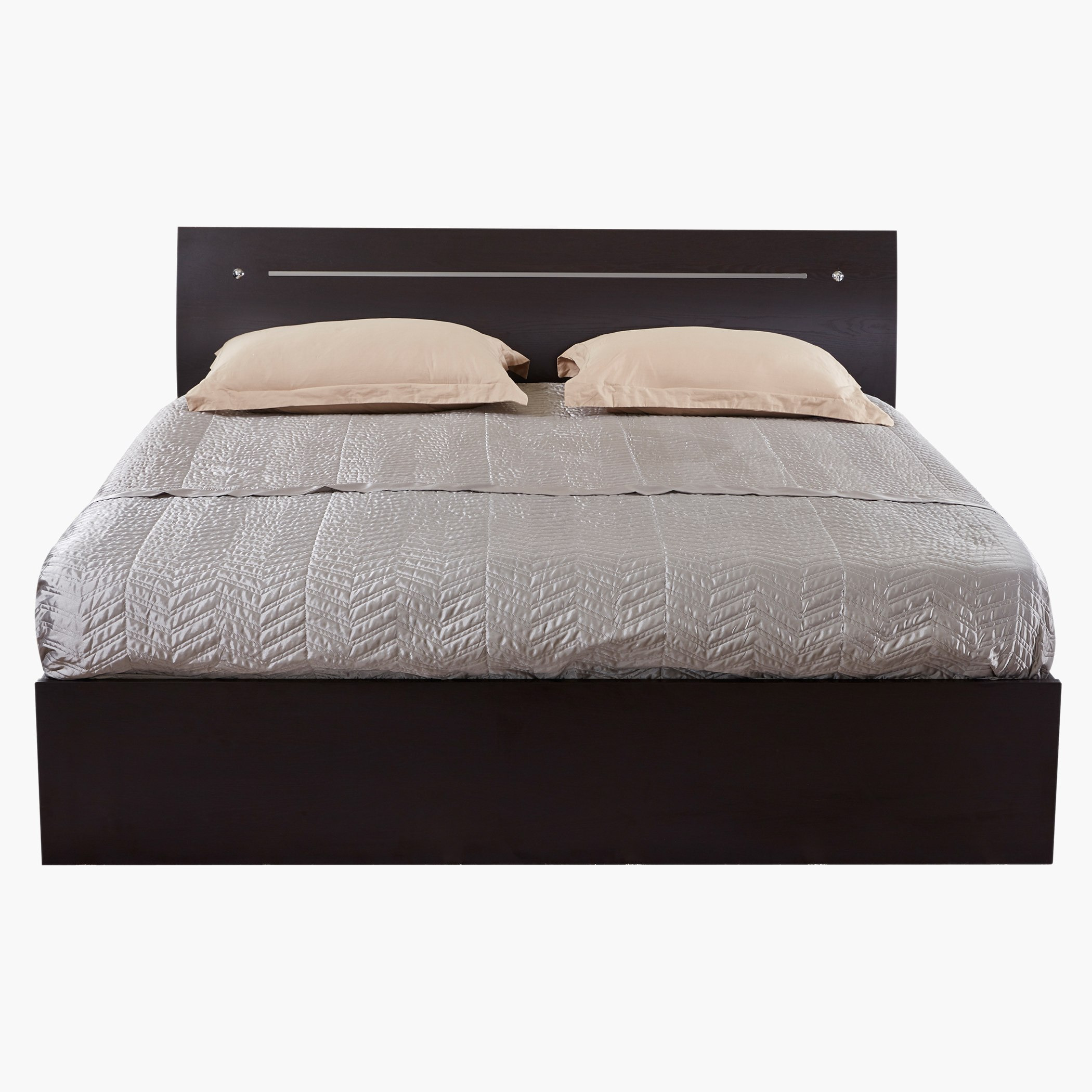 Apollo King Bed with Curved Headboard - 180x200 cm-hbxfurniture-bedsandbedsets-beds-king-image-1
