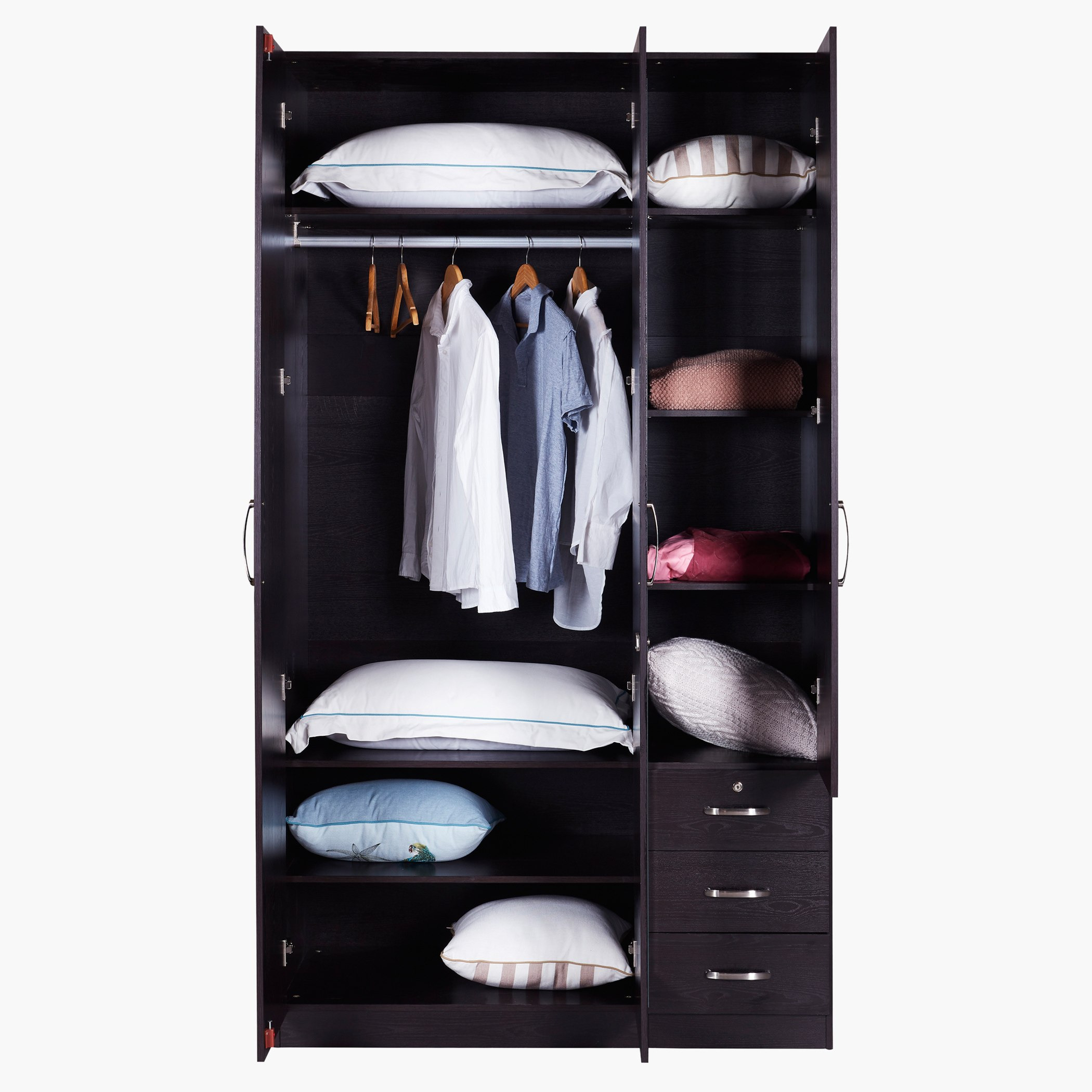 دولاب بـ3 أبواب و3 أدراج مع مرآة من آبولو-hbxfurniture-wardrobes-image-3