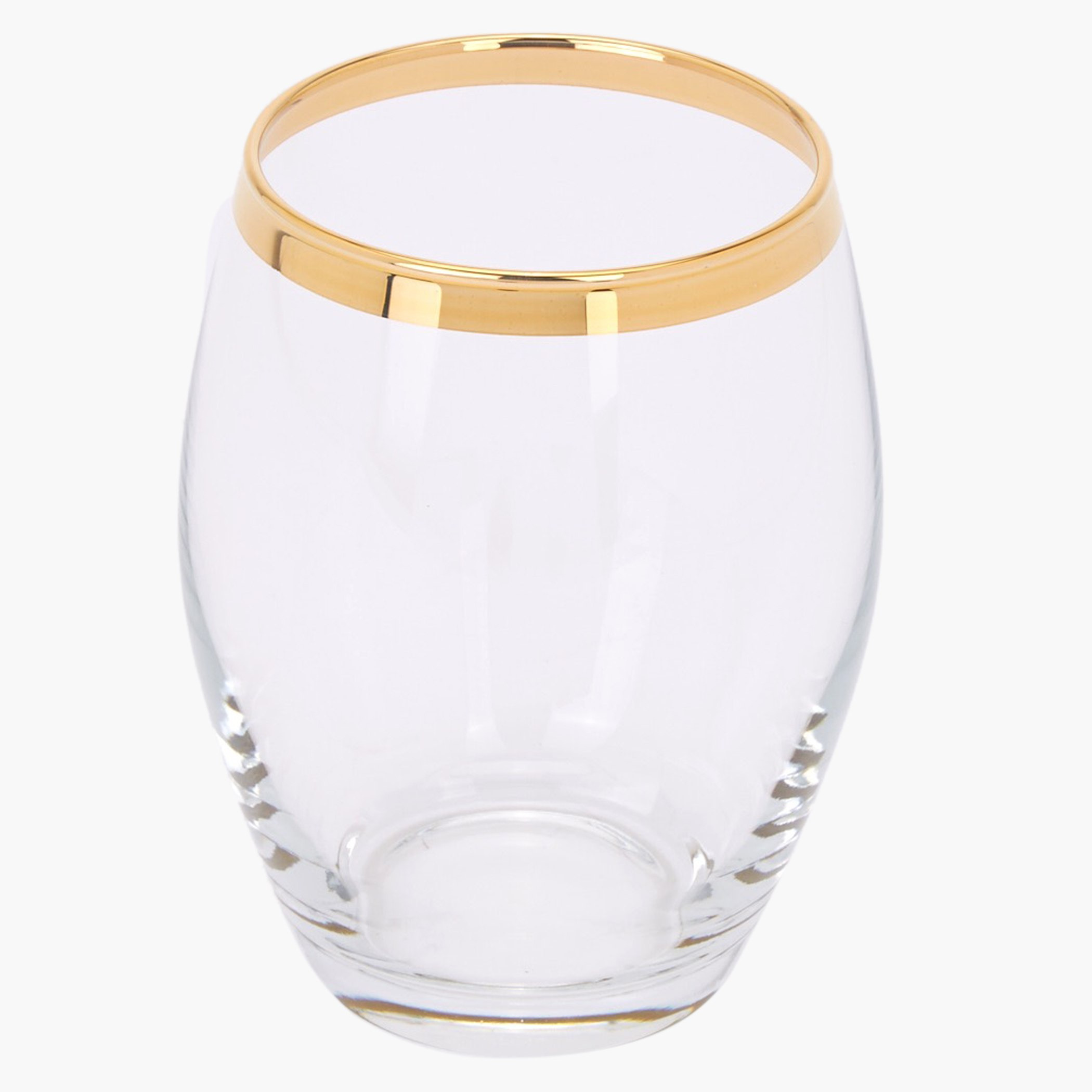 طقم أكواب مياه بحواف ميتاليك باريل - 6 قطع-hbxhomeware-hbxkitchen-image-2